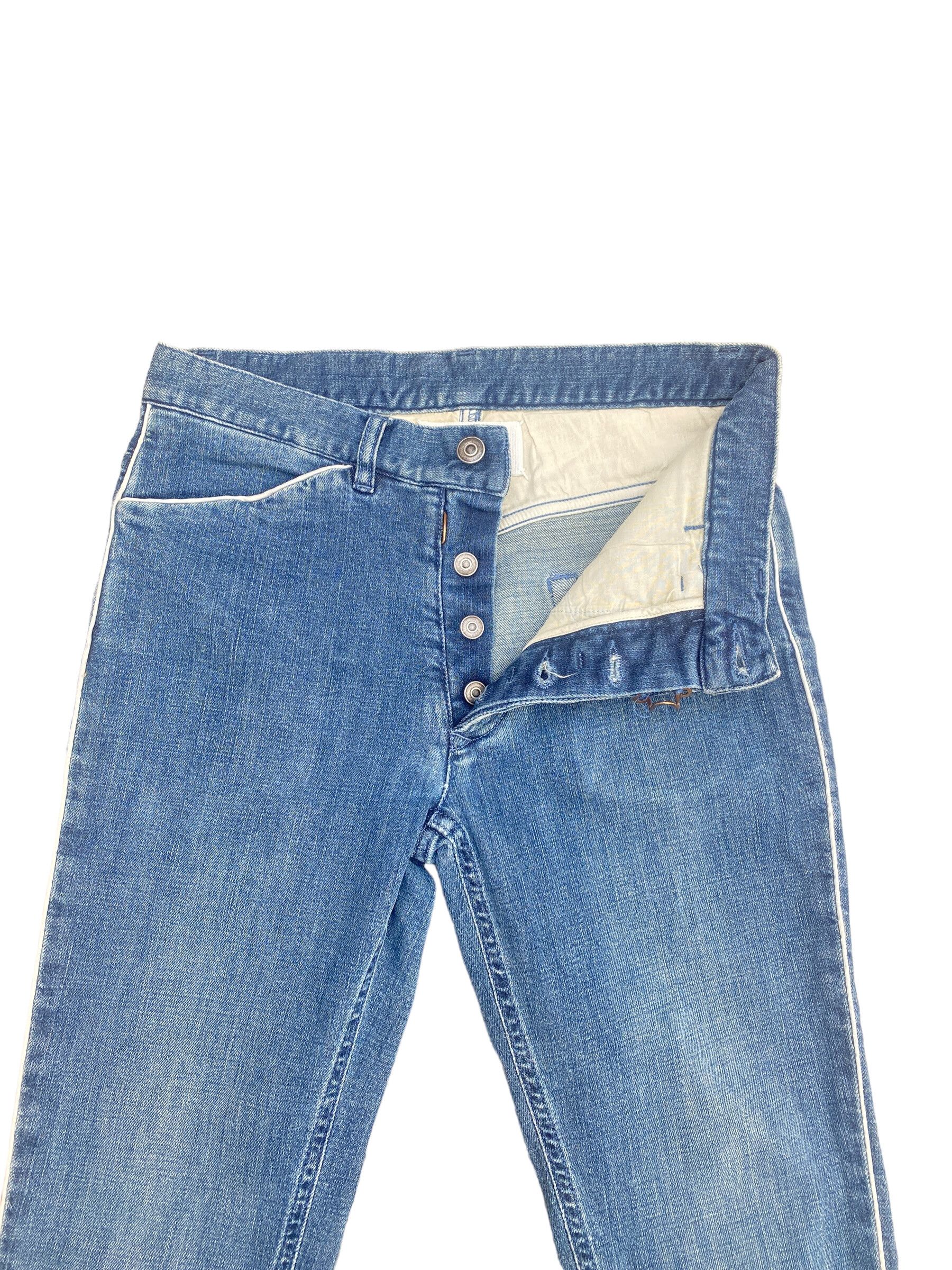 Maison Margiela SS 2008 Light blue denim jeans Size US 28 / EU 44 - 3 Thumbnail