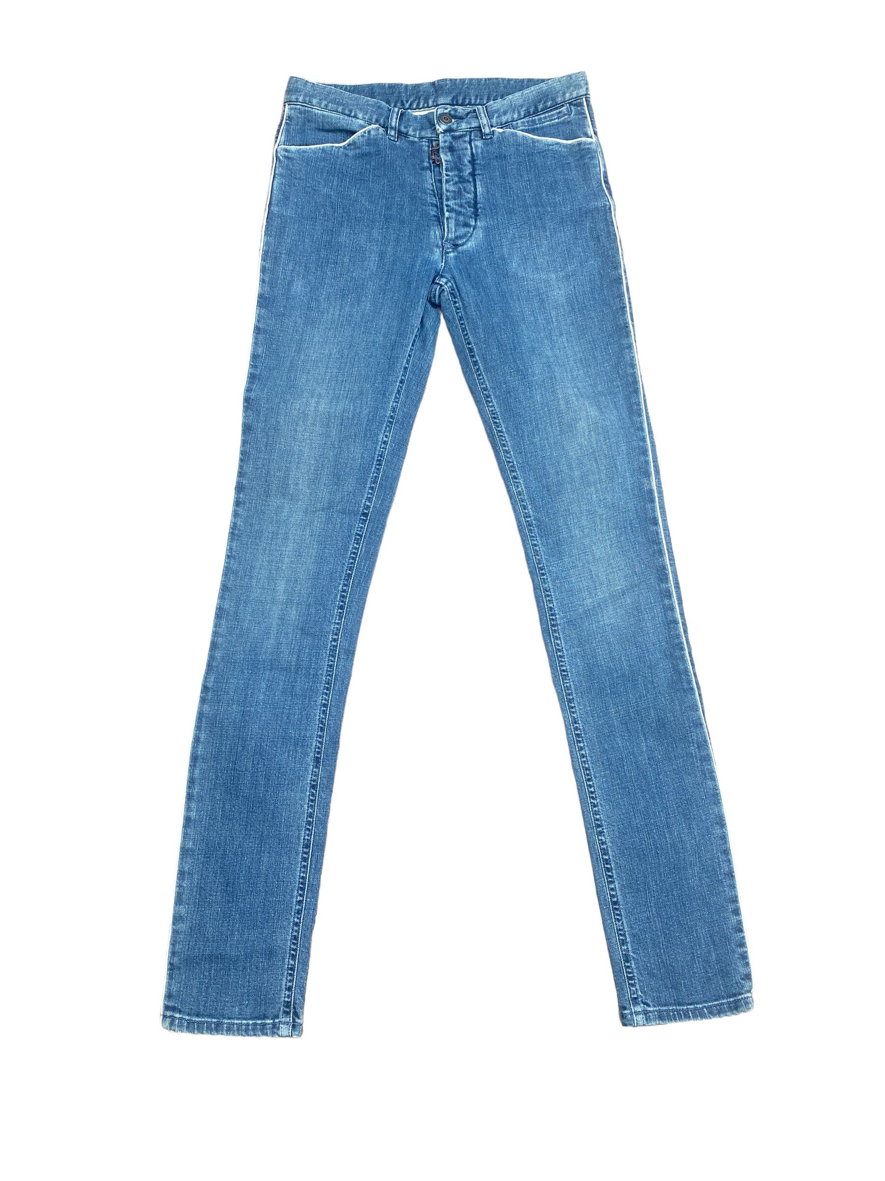 Maison Margiela SS 2008 Light blue denim jeans Size US 28 / EU 44 - 2 Preview