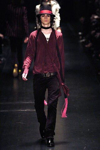 Dior homme 05AW マフラー DIOR HOMME - ディオールオム dior homme 2005AW ウールニット