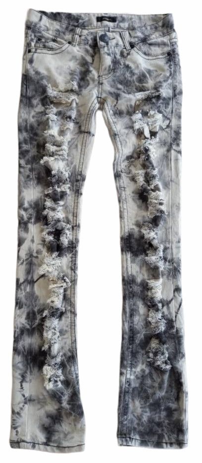 Rare!! Skinny Hysteric Glamour Inspired Distressed Denim