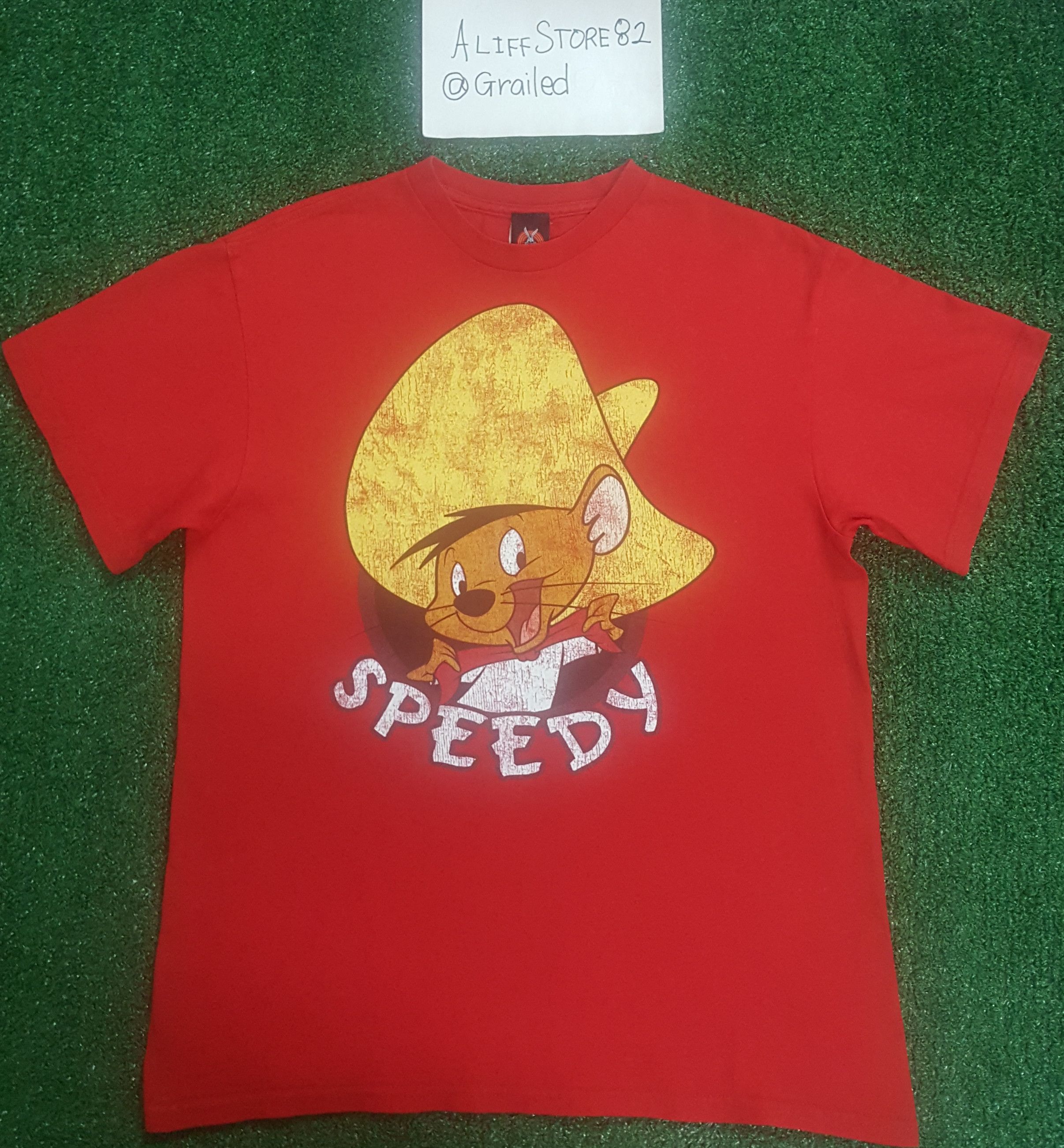 Vintage Speedy Gonzales Calvin Klein logo parody shirt selling