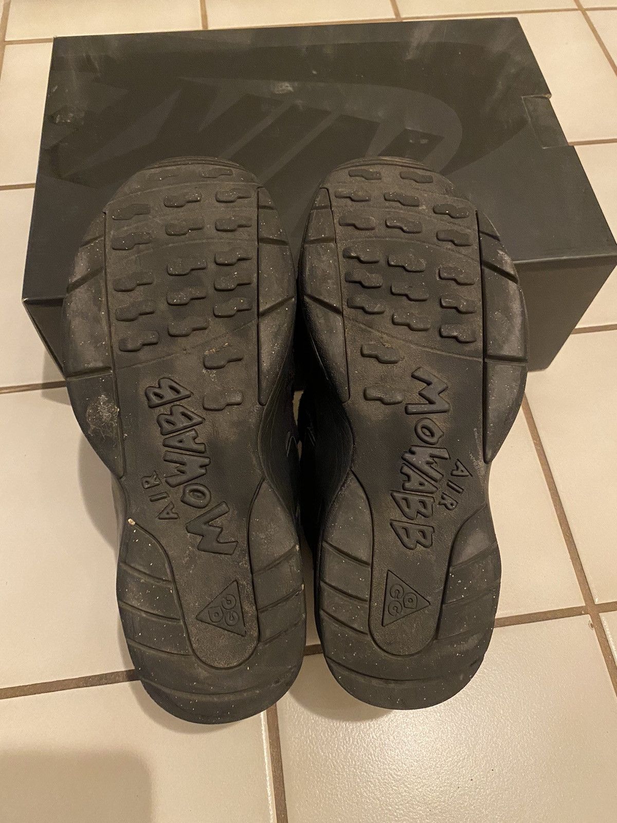 Comme des Garcons Homme Plus Comme des Garcons x Air Mowabb Black Size US 8 / EU 41 - 6 Thumbnail