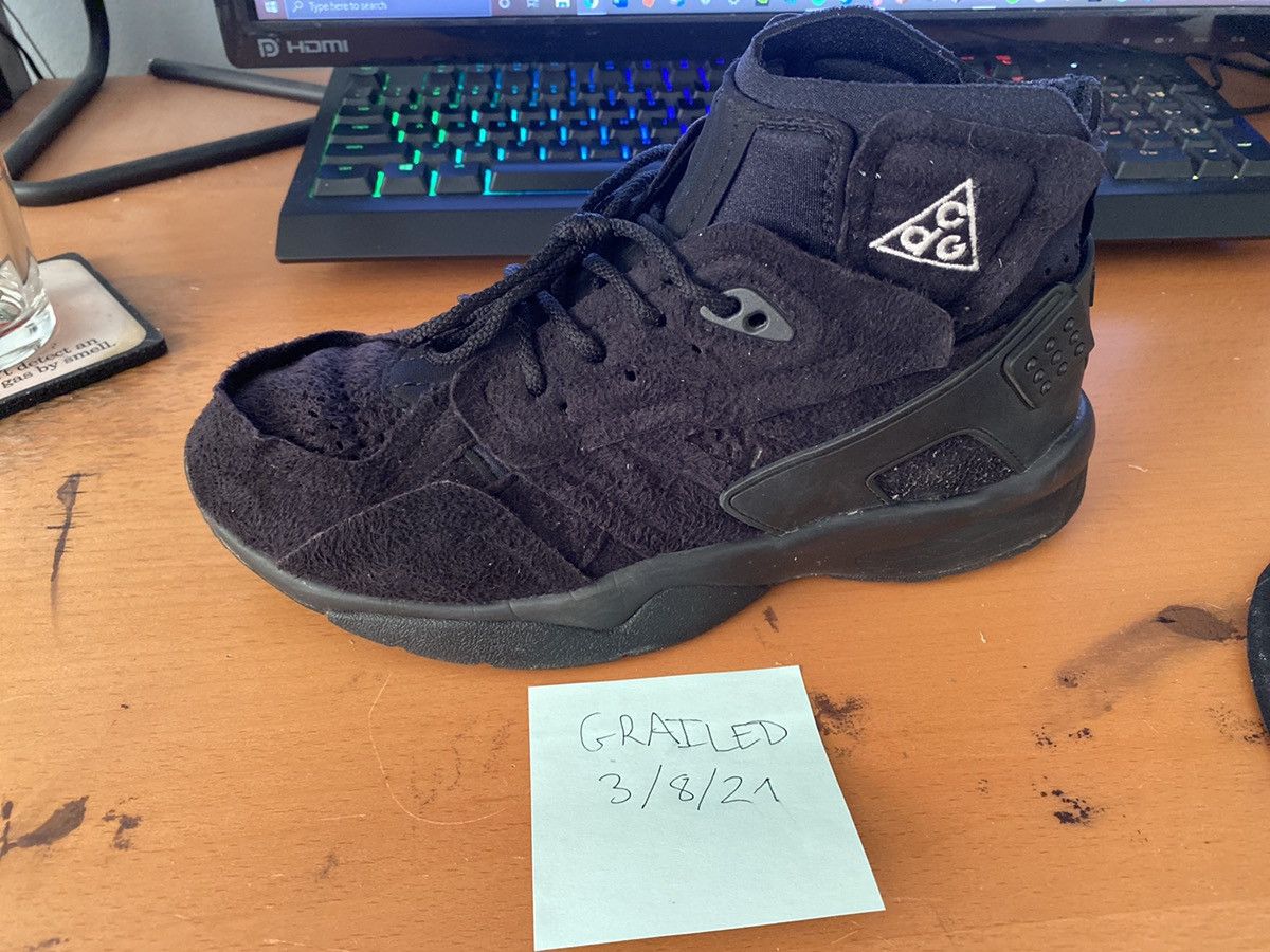Comme des Garcons Homme Plus Comme des Garcons x Air Mowabb Black Size US 8 / EU 41 - 10 Thumbnail