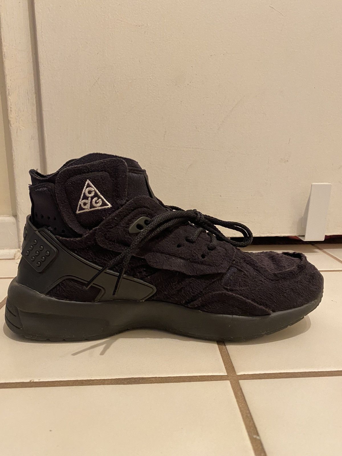 Comme des Garcons Homme Plus Comme des Garcons x Air Mowabb Black Size US 8 / EU 41 - 4 Thumbnail