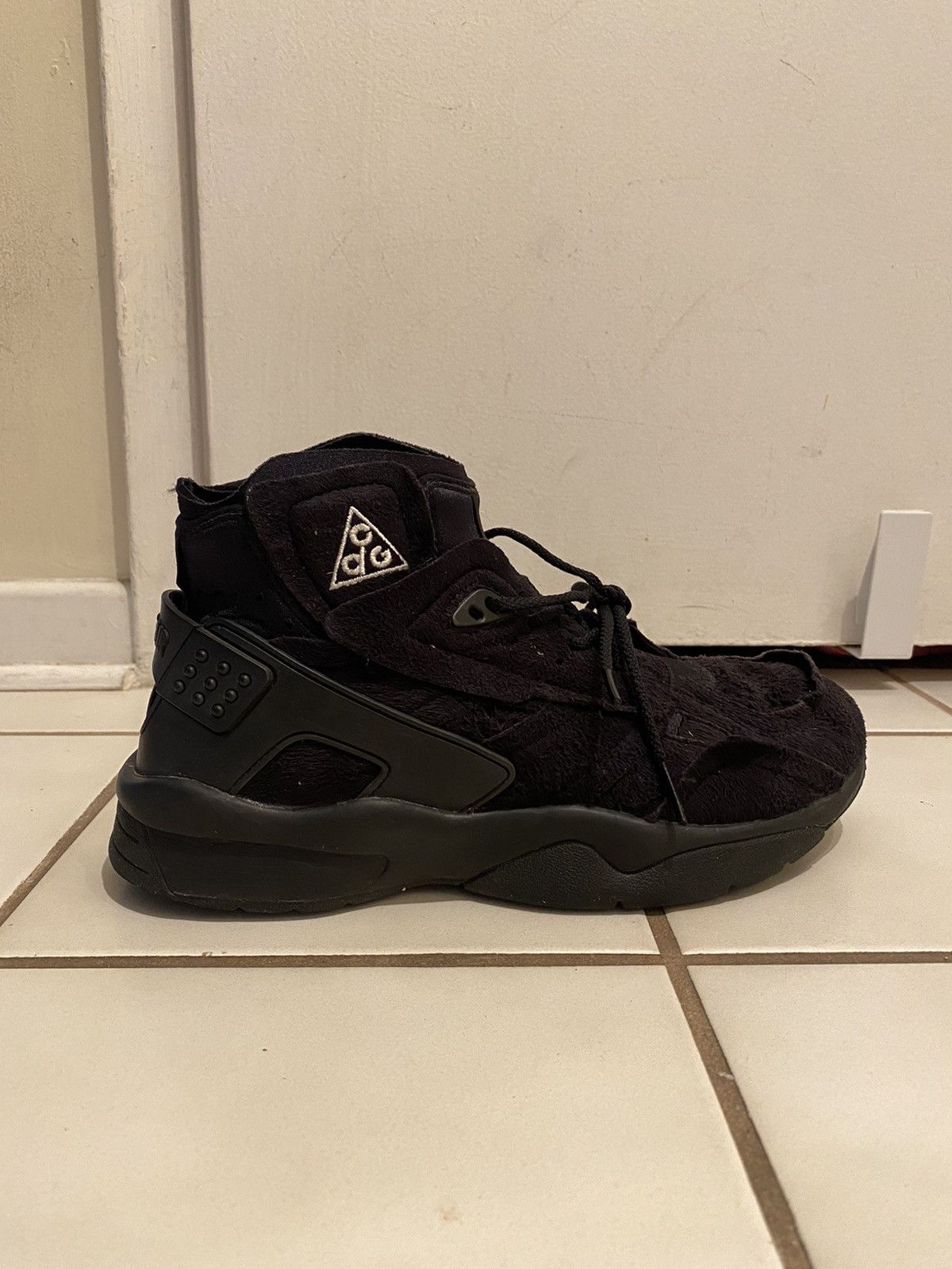 Comme des Garcons Homme Plus Comme des Garcons x Air Mowabb Black Size US 8 / EU 41 - 3 Thumbnail