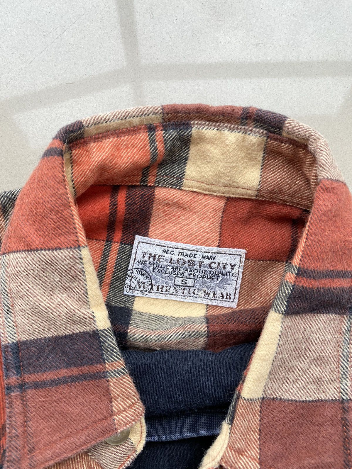 Flannel × Vintage Vintage Flannel Checkered Shirt Travis Scott Style Size US L / EU 52-54 / 3 - 4 Thumbnail