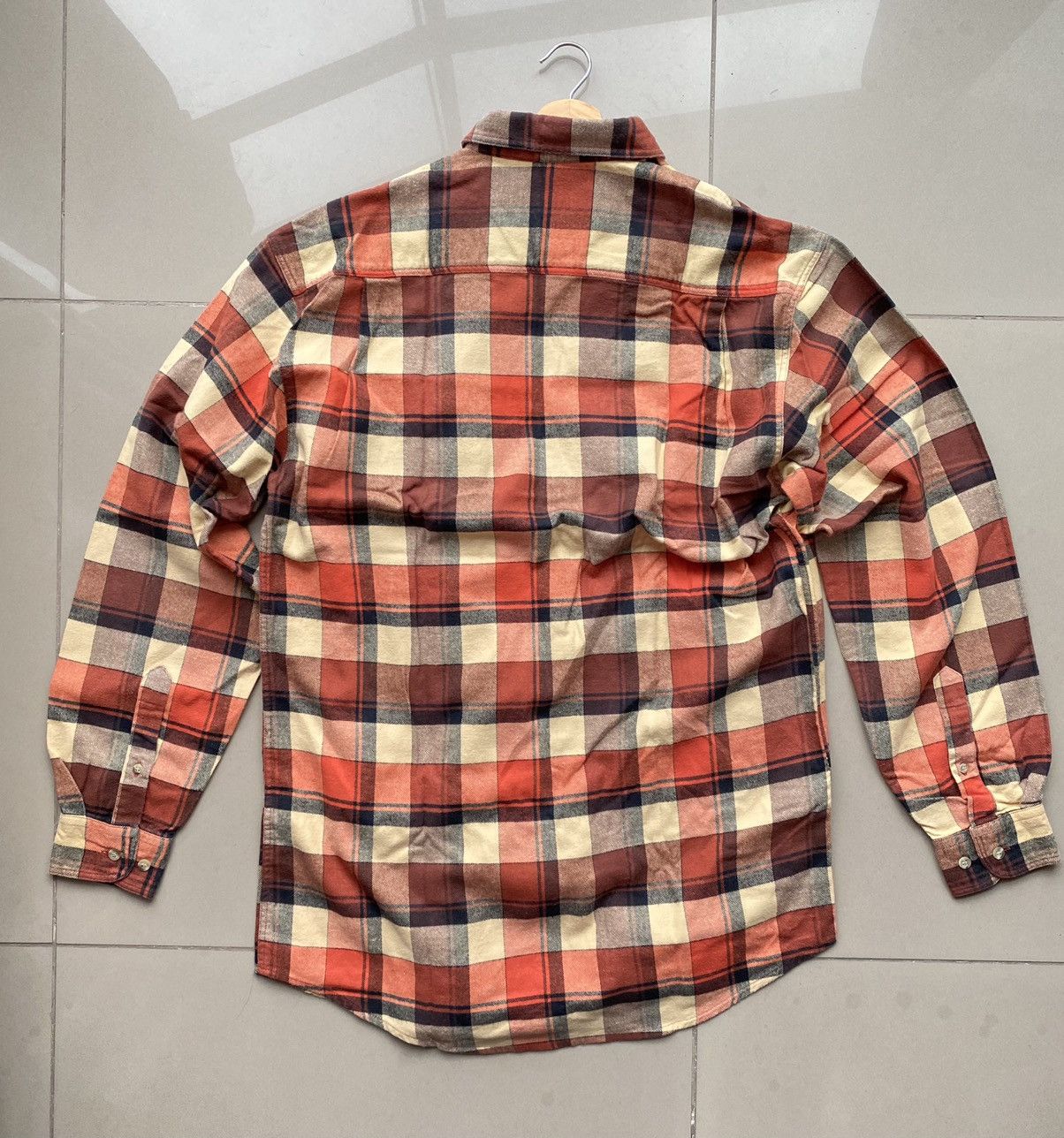 Flannel × Vintage Vintage Flannel Checkered Shirt Travis Scott Style Size US L / EU 52-54 / 3 - 5 Thumbnail