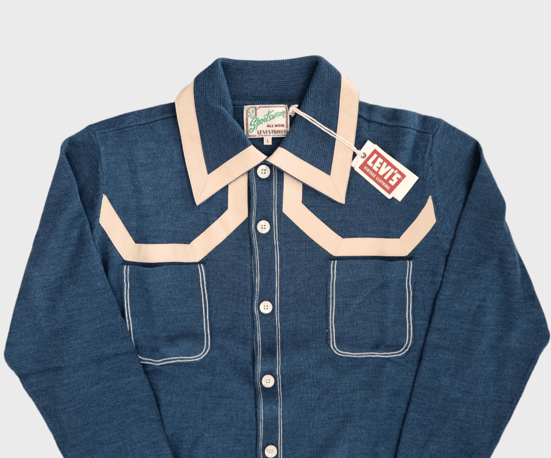 Levi s Vintage Clothing NWT LVC Levi s Vintage Clothing Isaacs Knit Jumper Size L Grailed