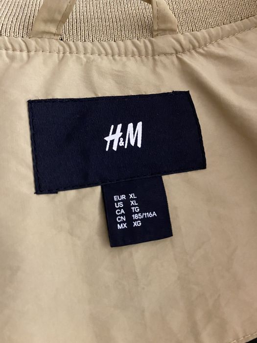 H&M Xo beige bomber jacket Grailed