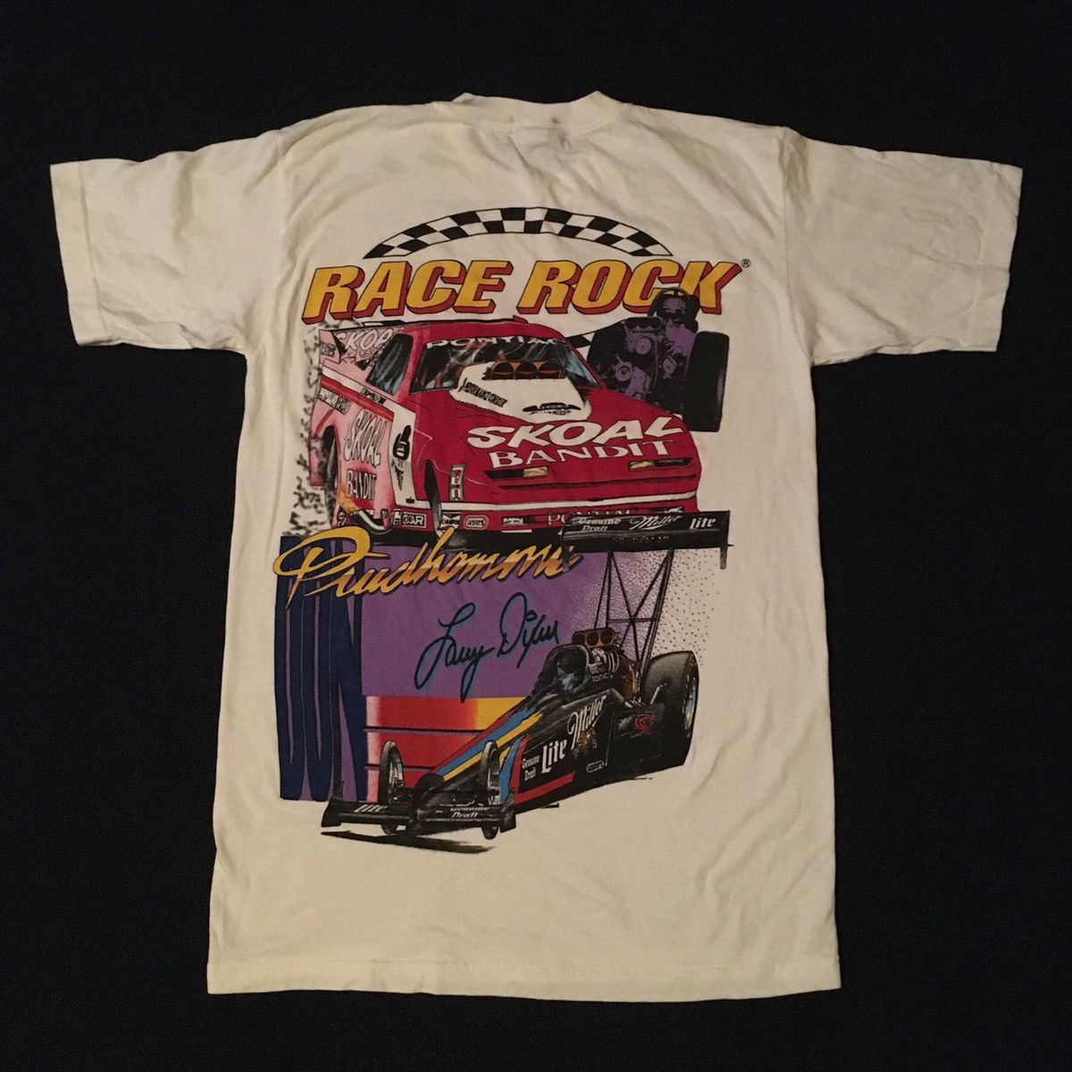 Racing × Vintage Vintage 90s Race Rock Orlando Don Prudhomme Graphic ...