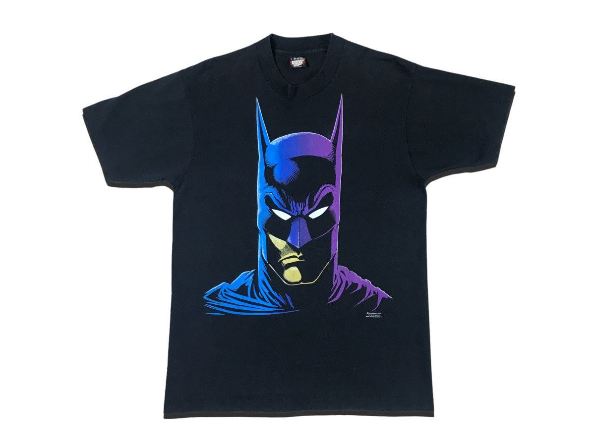 T-shirt Vintage Batman Bootleg 80s/90s - Screen Stars - Taille L - Neuf Avec étiquettes - USA