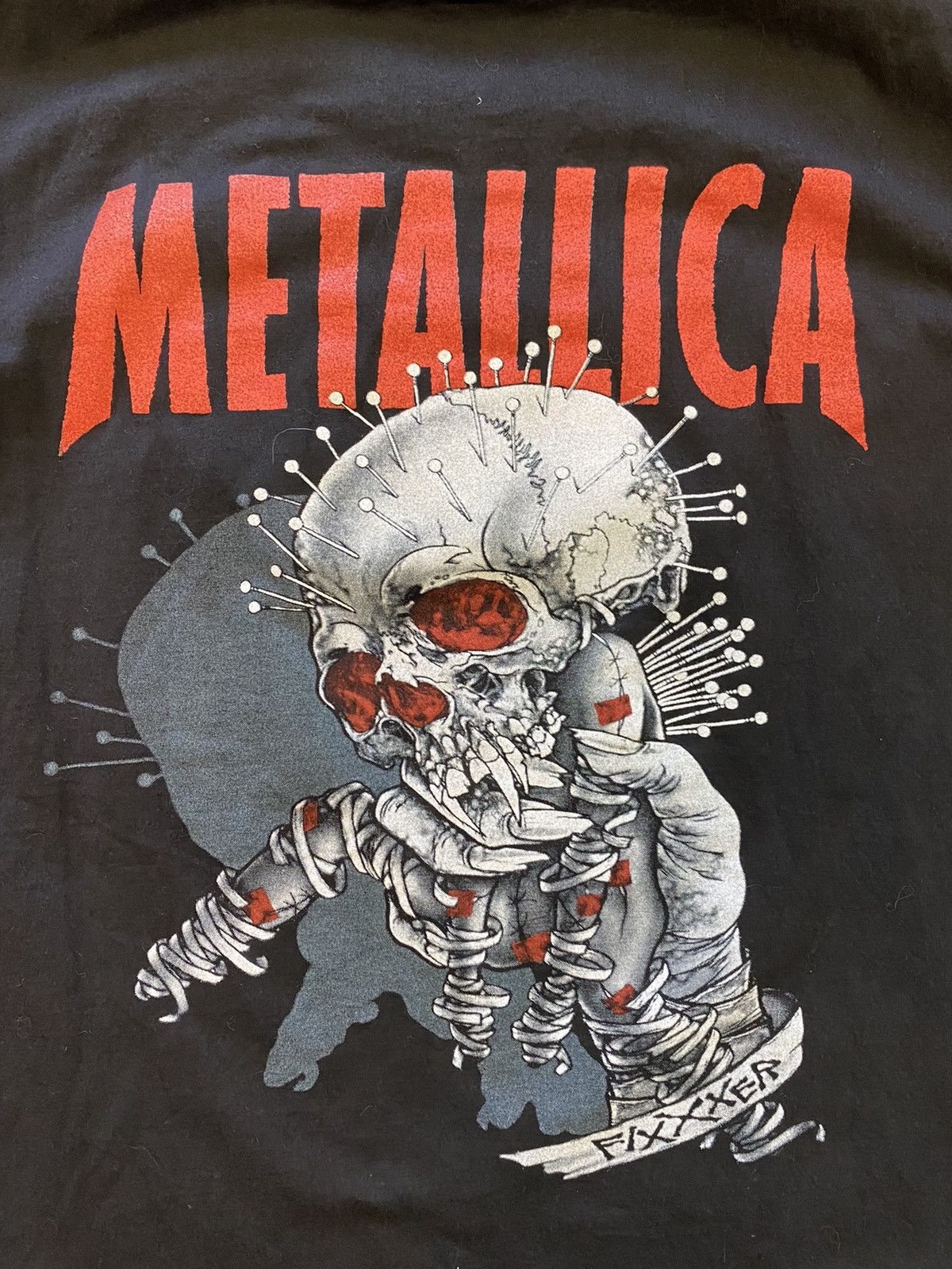 Metallica × Vintage Pushead Style 90s Euro Bootleg Metallica Metallica × Vintage Pushead Style 90s Euro Bootleg Metallica