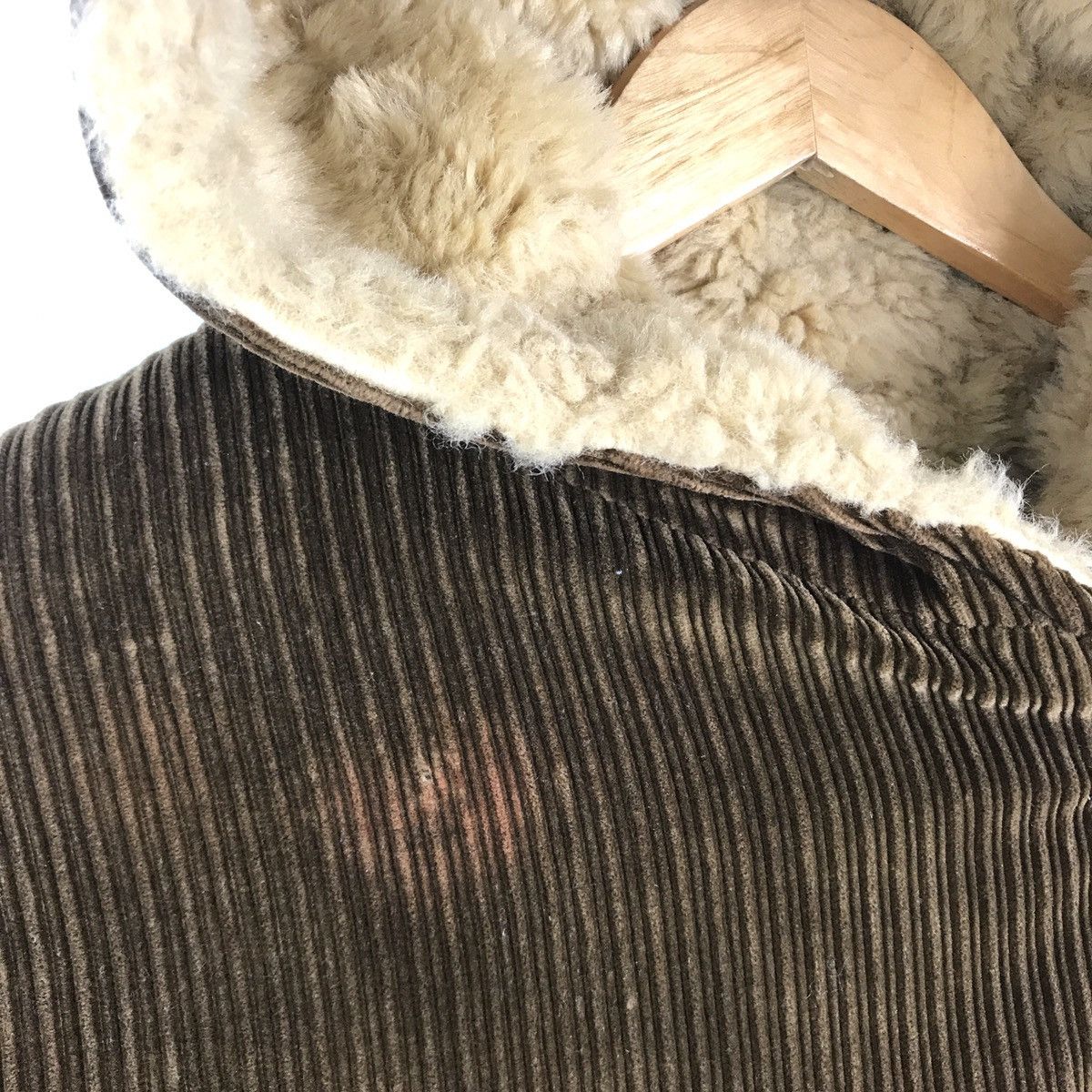 Needles Needles Japan With Fur Faux Peacoat Jacket Small Size Size US S / EU 44-46 / 1 - 7 Thumbnail