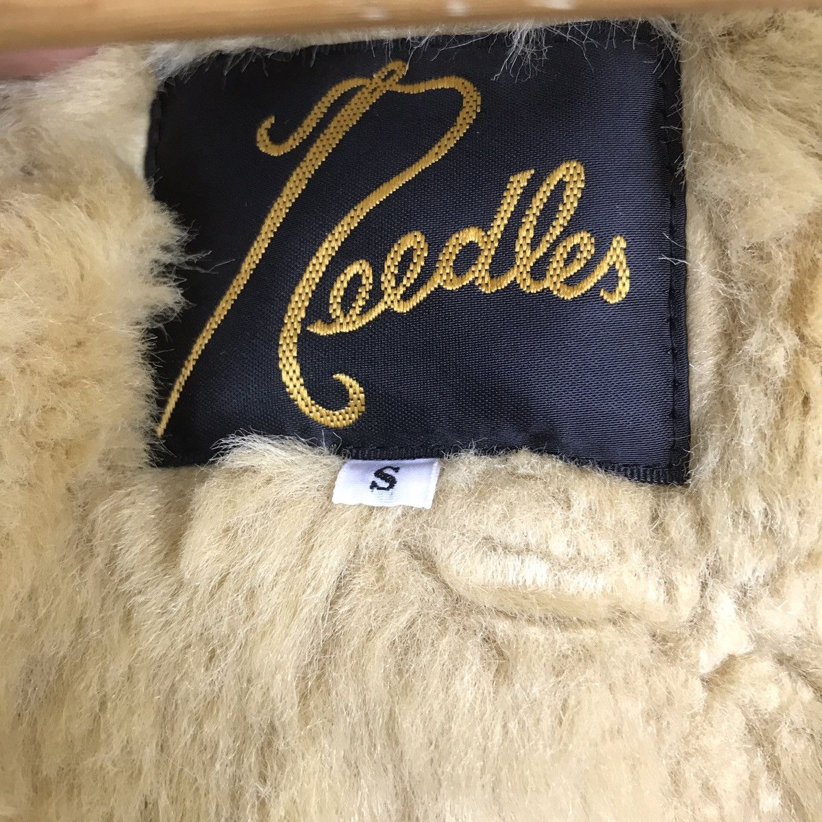 Needles Needles Japan With Fur Faux Peacoat Jacket Small Size Size US S / EU 44-46 / 1 - 5 Thumbnail