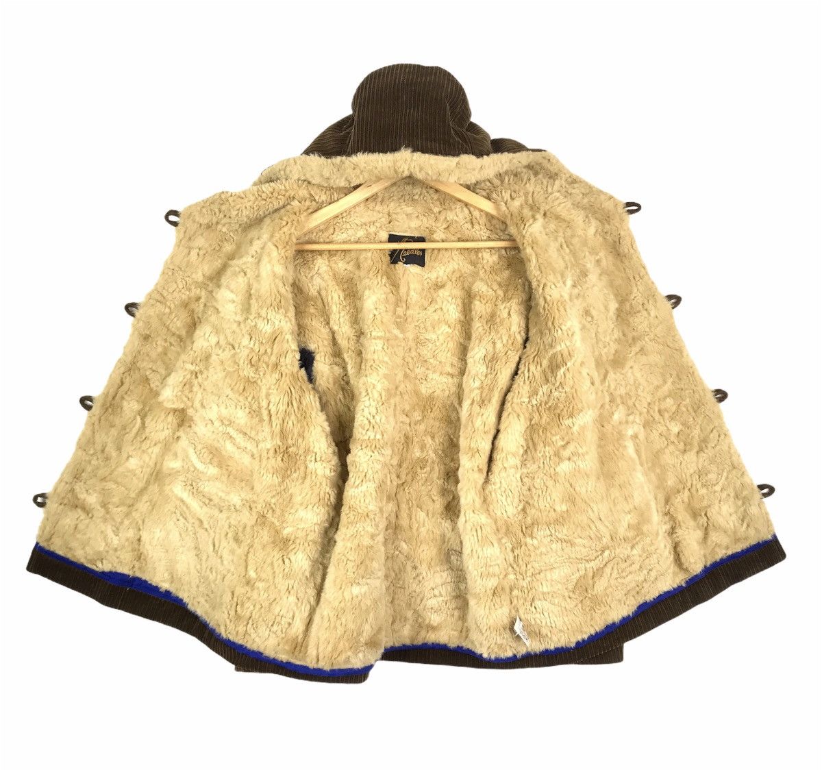 Needles Needles Japan With Fur Faux Peacoat Jacket Small Size Size US S / EU 44-46 / 1 - 3 Thumbnail