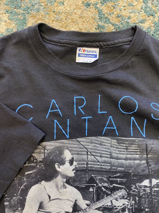 Camiseta Carlos Santana Tour 2019 - Hombre, 100% Algodón, Manga Corta, Diseño Exclusivo