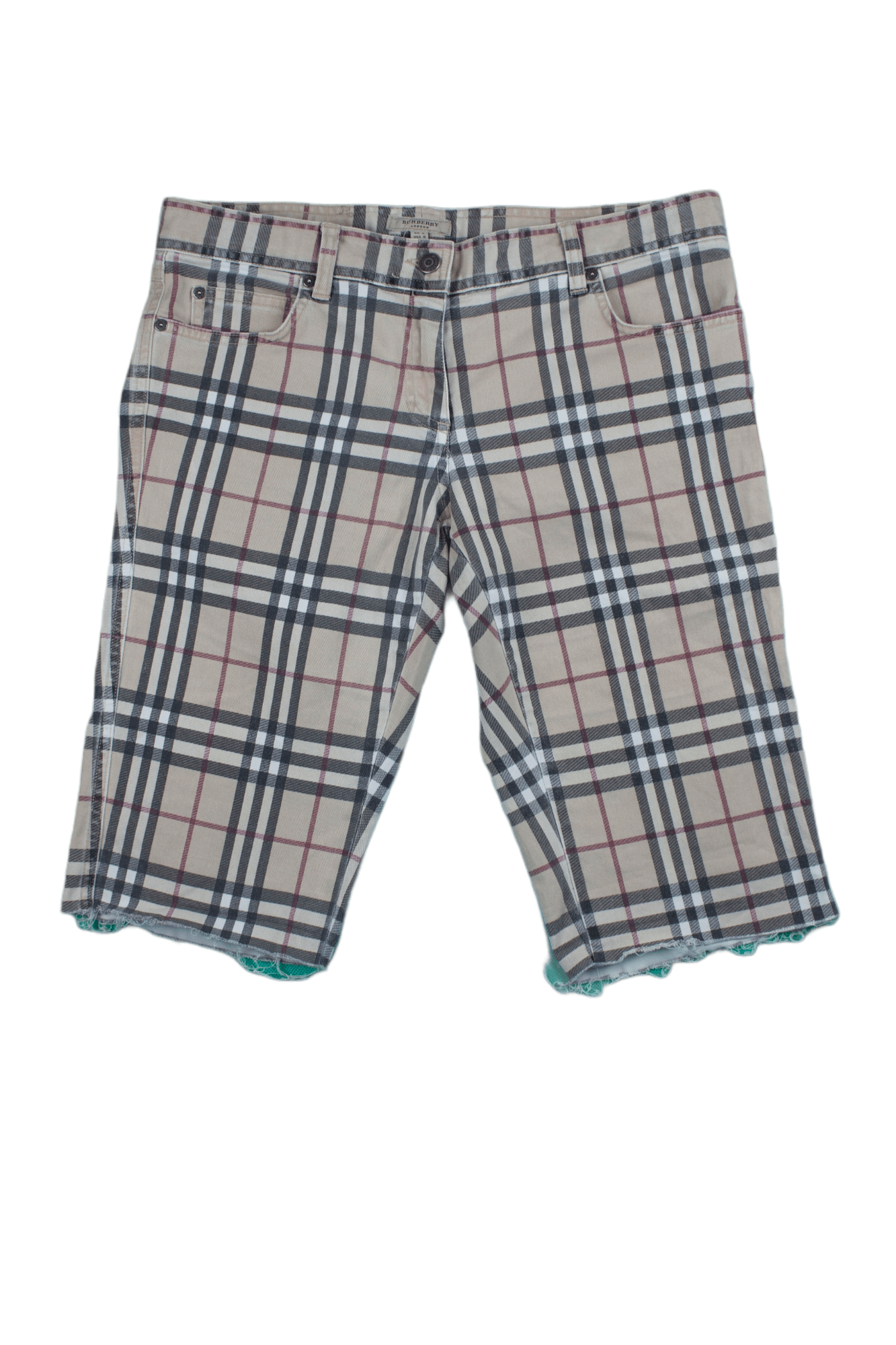 Burberry shorts nova check