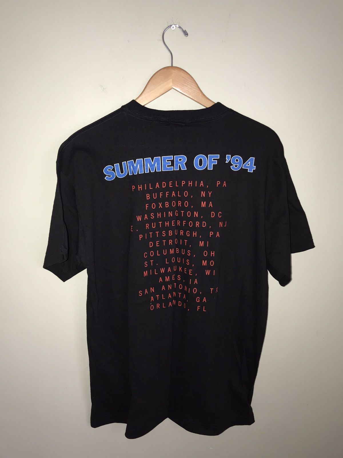 Vintage Vintage New Billy Joel Elton John Tour Tee Shirt Size US L / EU 52-54 / 3 - 3 Thumbnail