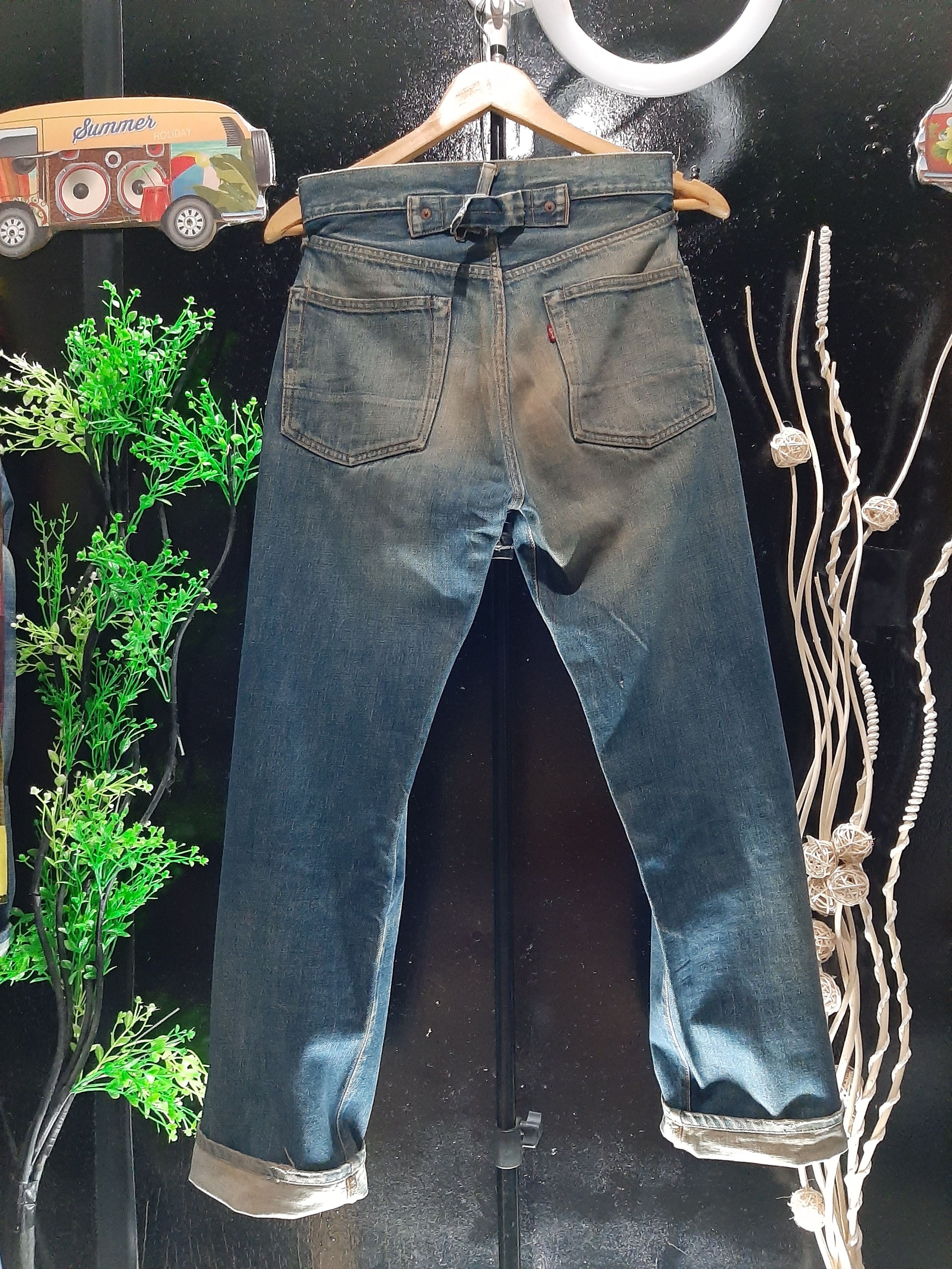 image of Evis Selvedge First Model Before Evisu Jeans in Blue, Men's (Size 28)