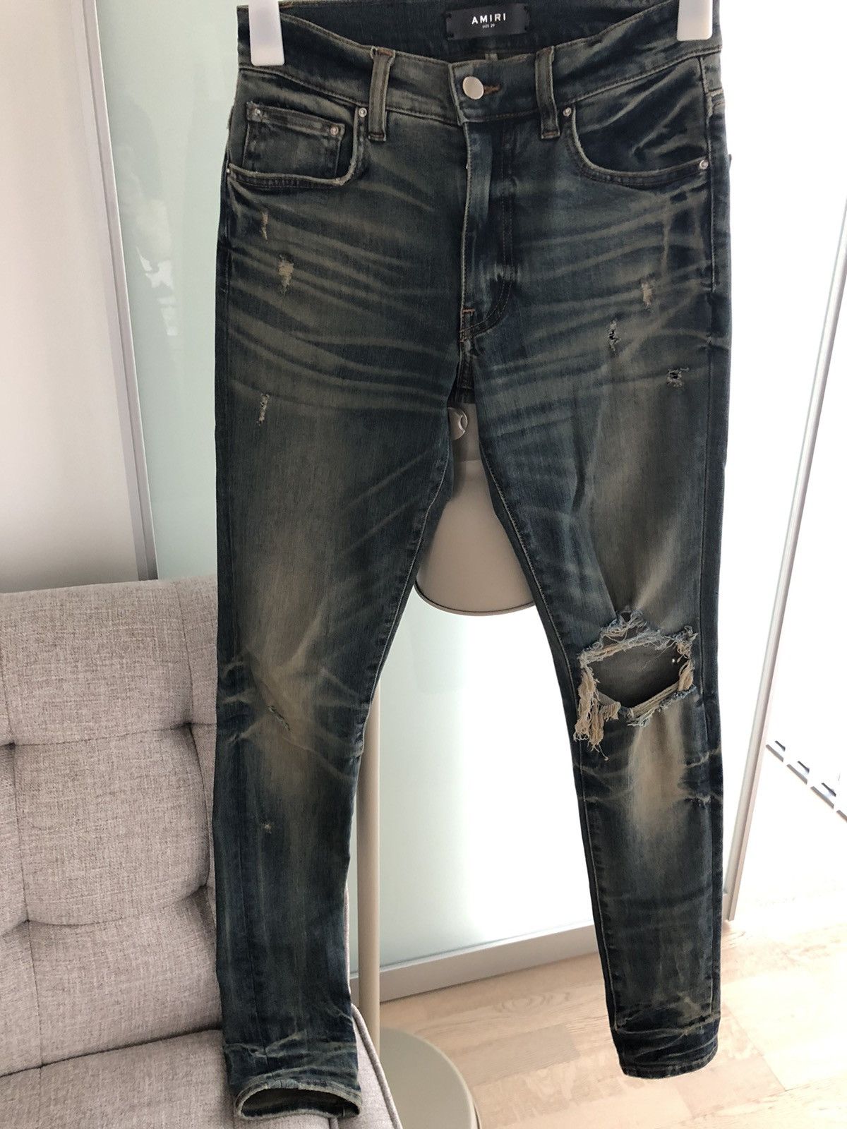 Amiri Amiri - Broken Jean. Size US 29 - 1 Thumbnail