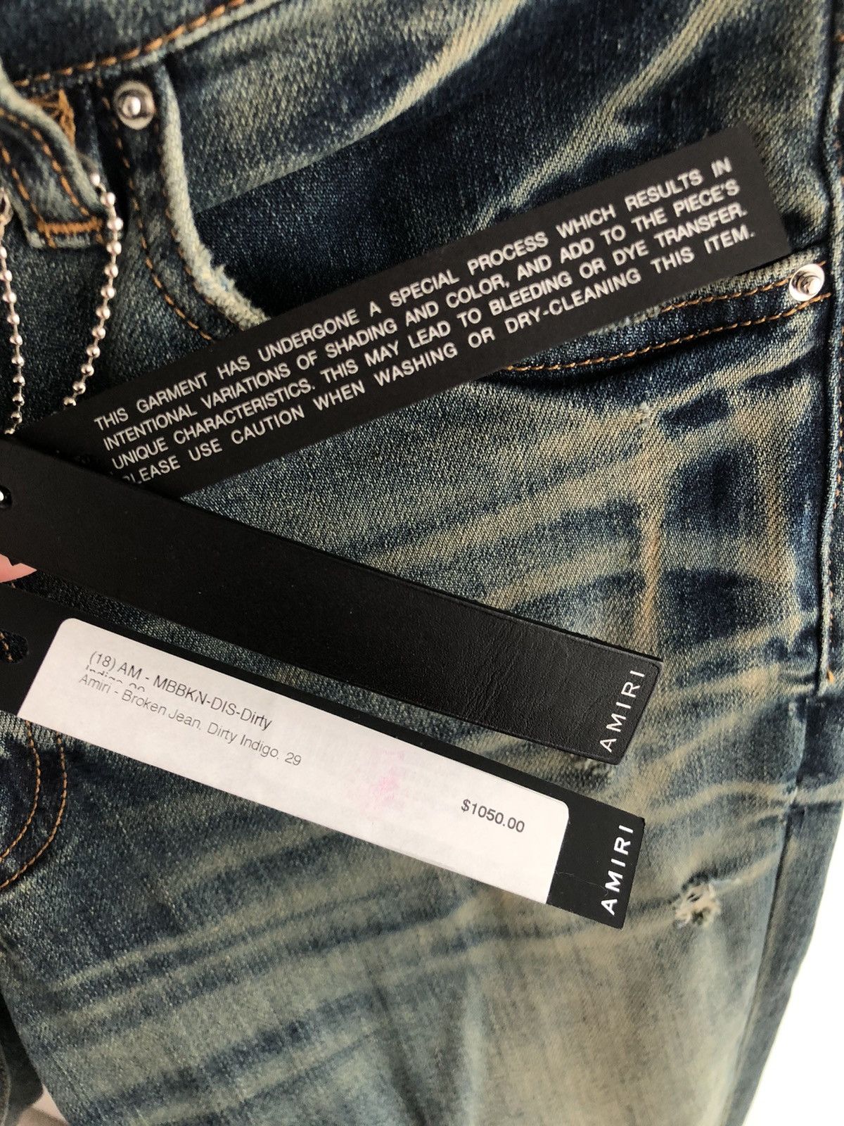 Amiri Amiri - Broken Jean. Size US 29 - 12 Thumbnail