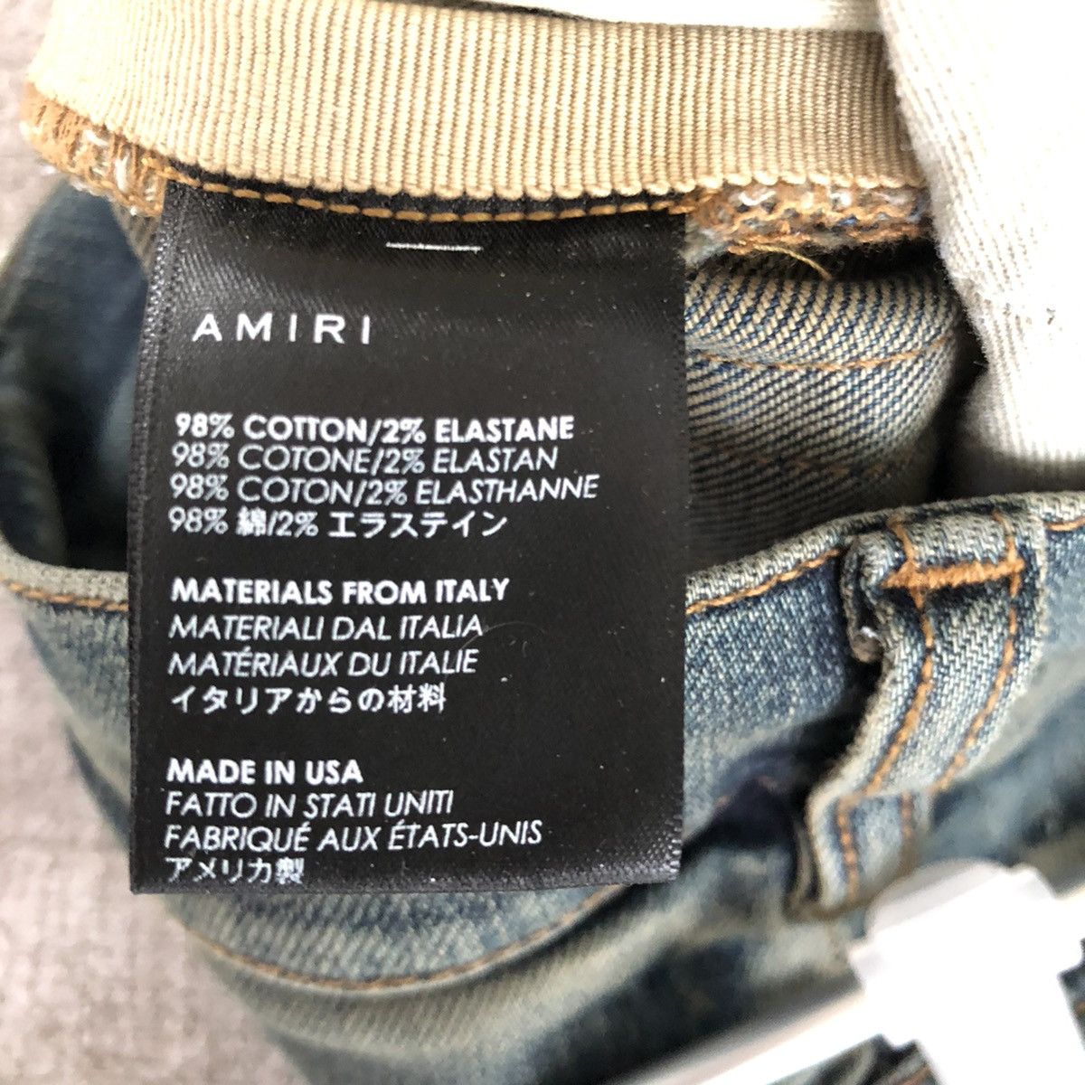 Amiri Amiri - Broken Jean. Size US 29 - 8 Thumbnail