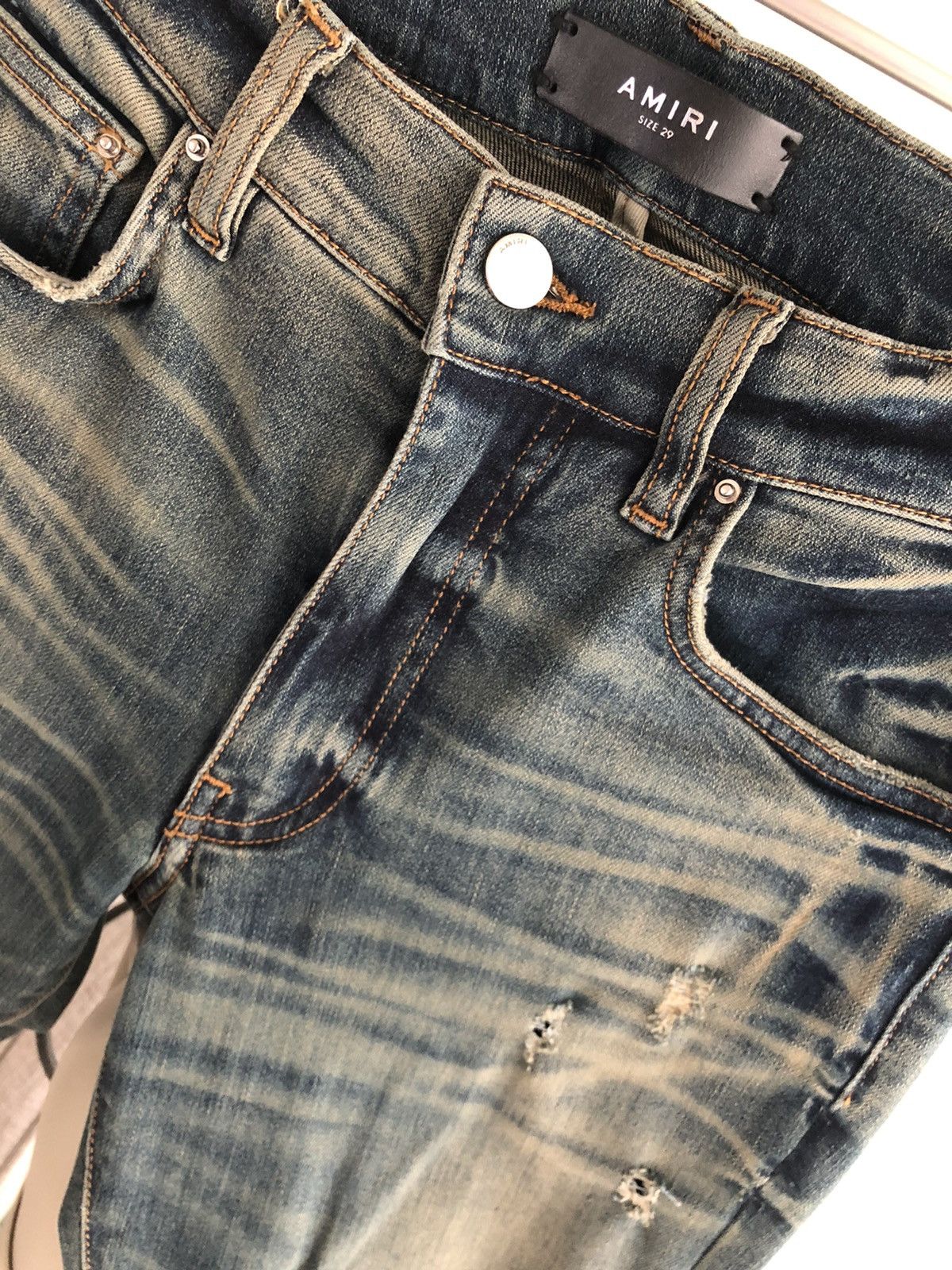 Amiri Amiri - Broken Jean. Size US 29 - 3 Thumbnail