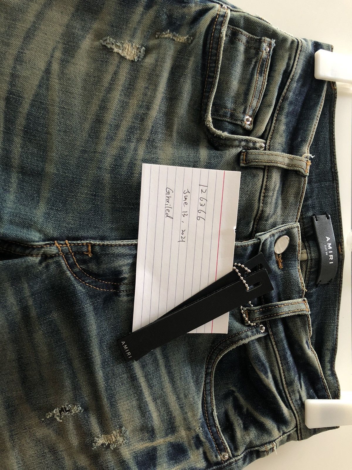 Amiri Amiri - Broken Jean. Size US 29 - 13 Thumbnail