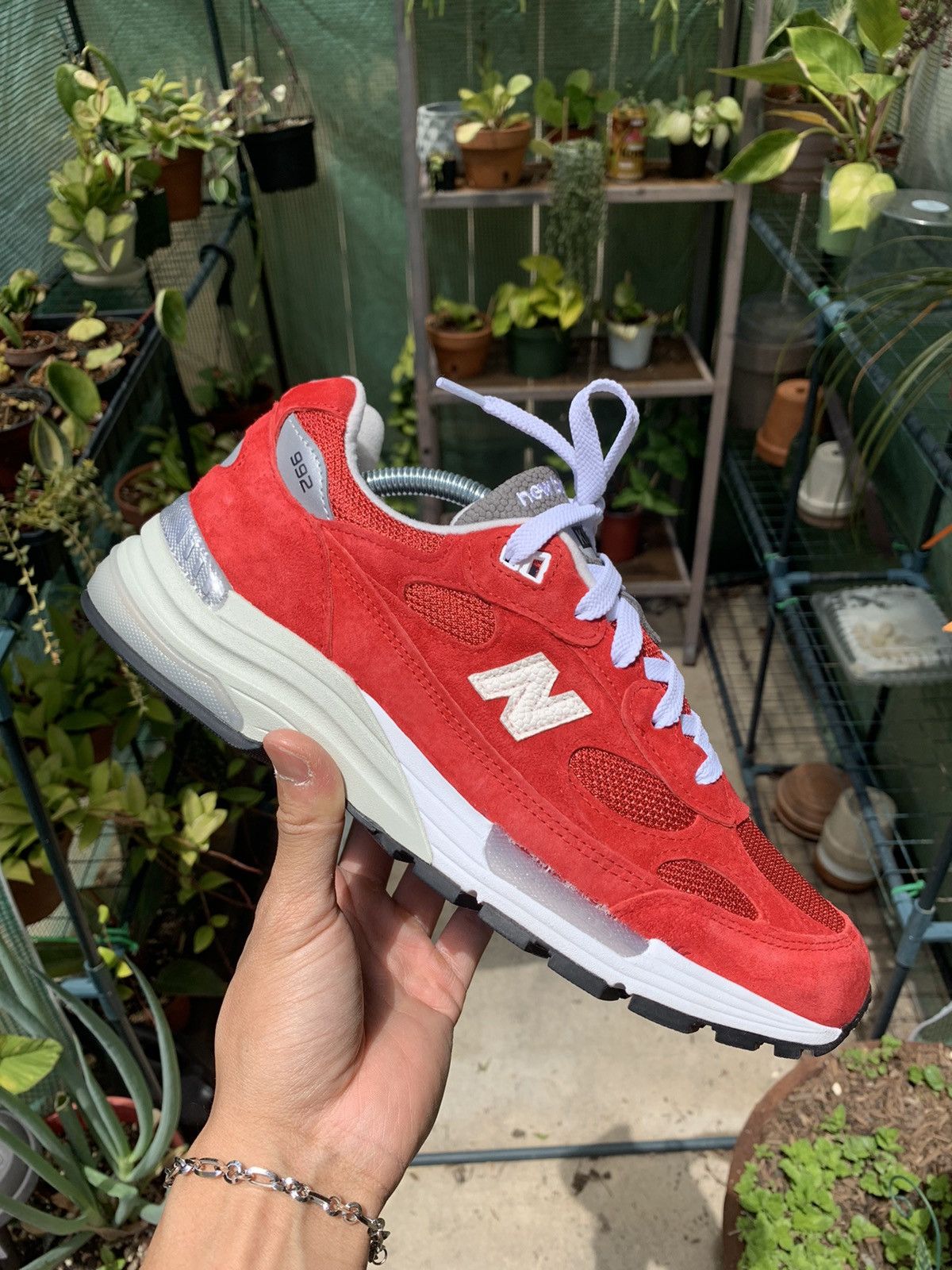 Kith × New Balance ? New Balance 992 x kithmas MADE IN USA 