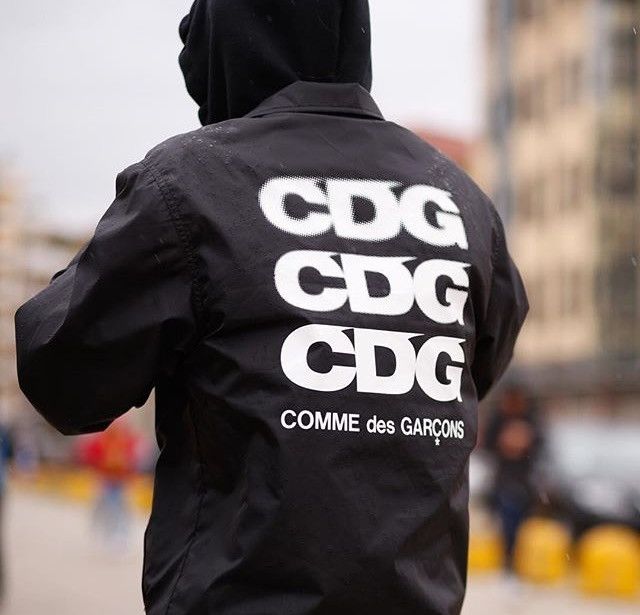 Cdg coach jacket best sale