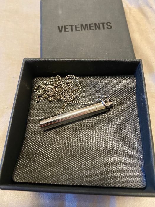 Vetements blasted for £250 'cocaine stash' necklace