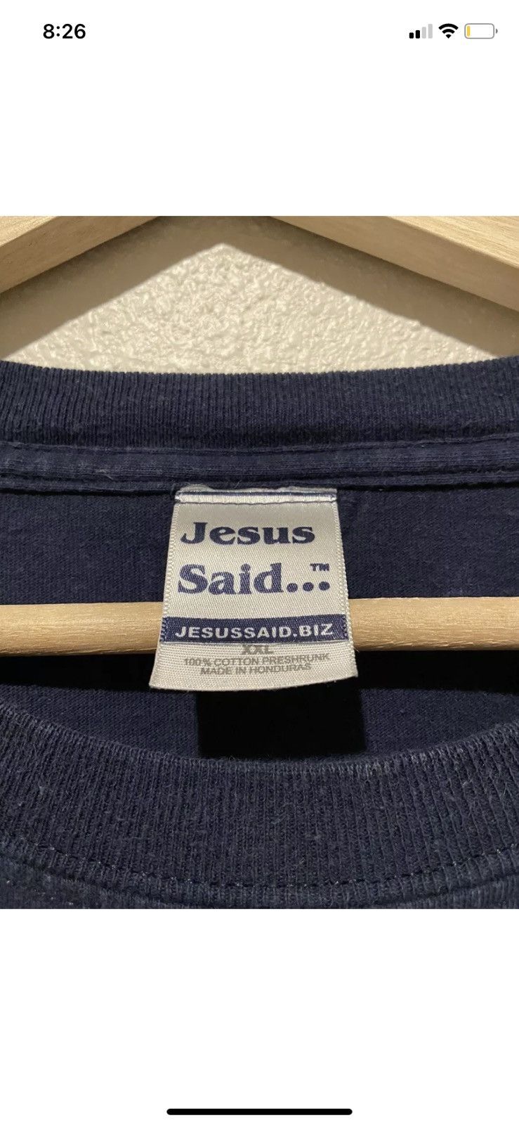 Vintage Vintage Jesus 90's Shirt Men’s Xxl Size US XL / EU 56 / 4 - 3 Thumbnail