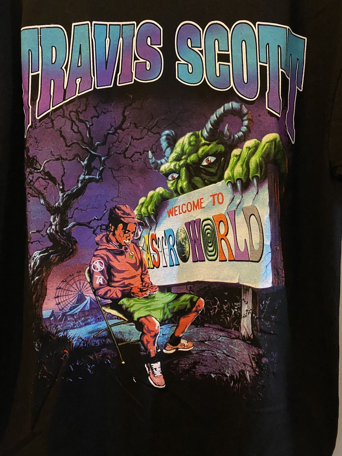 Rap Tees × Travis Scott × Vintage Travis Scott astroworld vintage rap tee Size US L / EU 52-54 / 3 - 2 Thumbnail