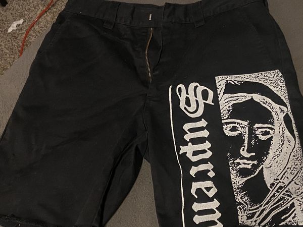 Supreme Supreme Mary Work Shorts Black | Grailed