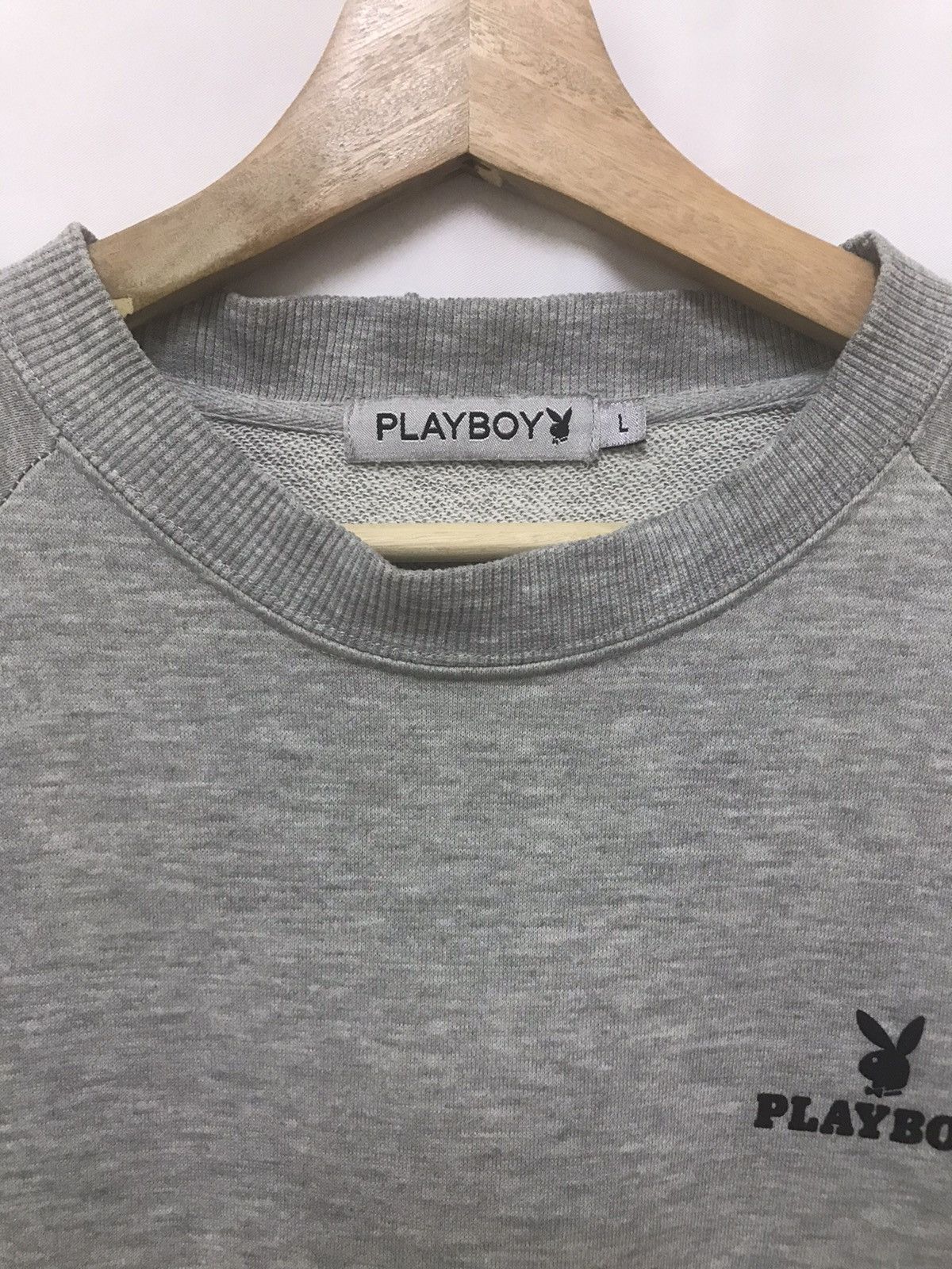 Playboy Vintage Playboy Sweatshirt Crewneck Big Logo Size US L / EU 52-54 / 3 - 7 Thumbnail