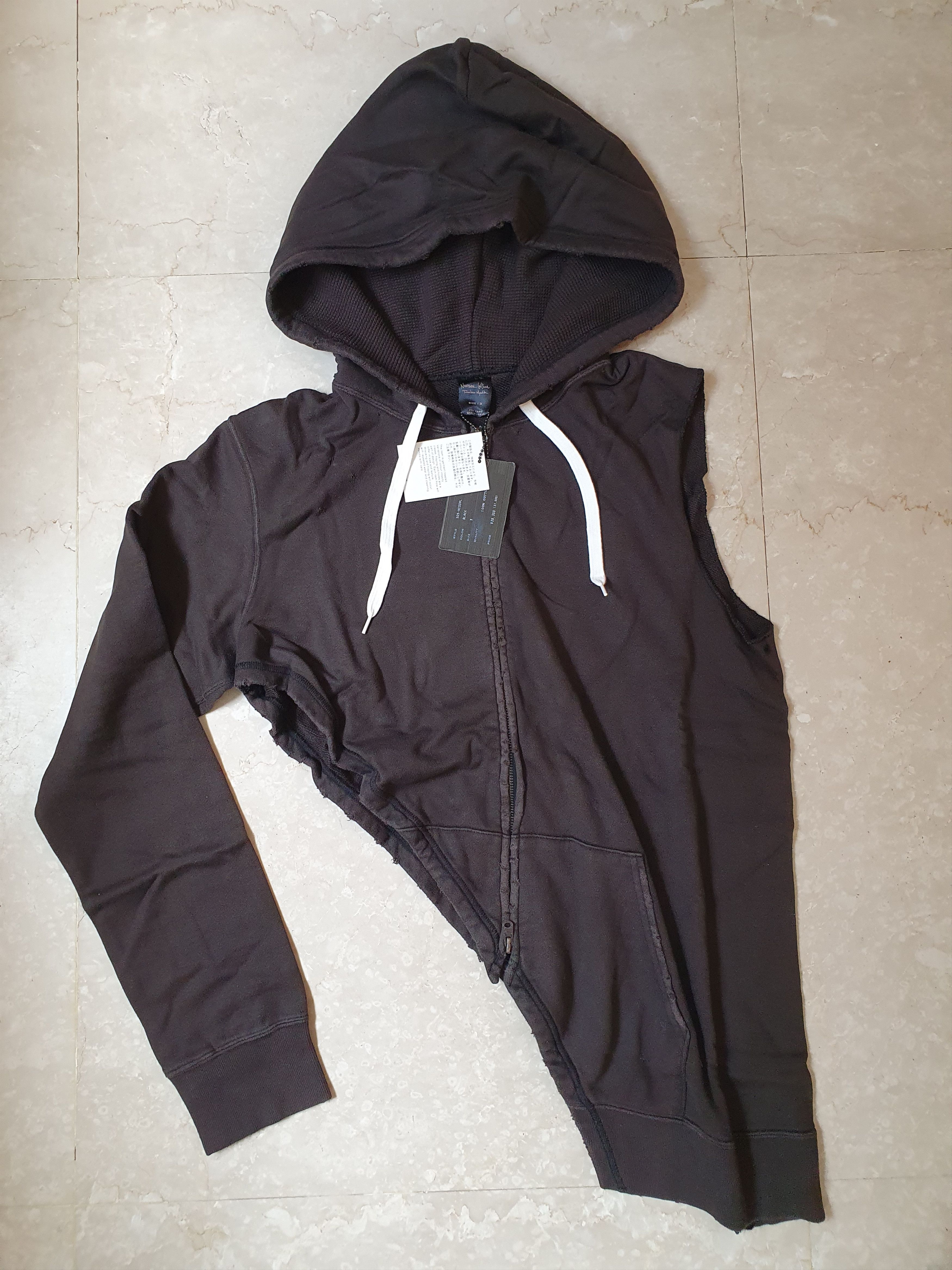 Number (N)ine Number (N)ine destroyed cropped riri zipper