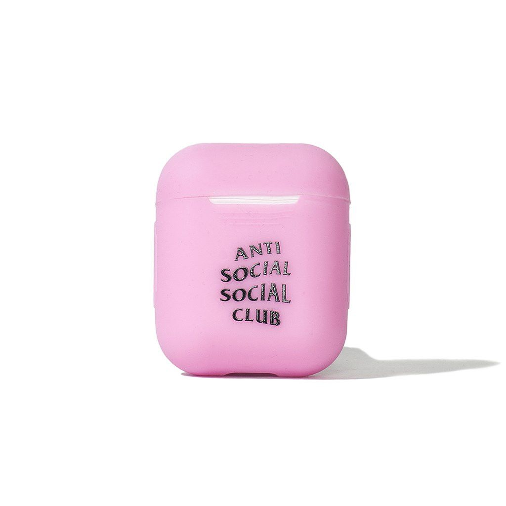 Anti Social Social Club DS Black ASSC Lost and Found Pink Airpod Case FTP KITH BAPE Size ONE SIZE - 4 Thumbnail