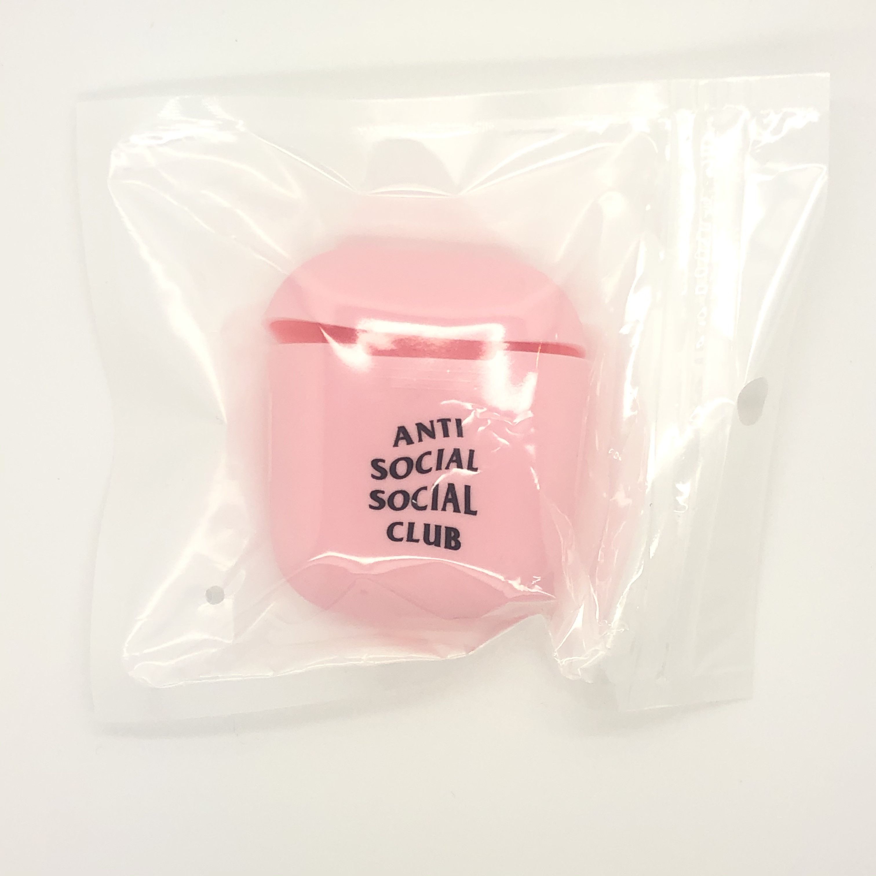 Anti Social Social Club DS Black ASSC Lost and Found Pink Airpod Case FTP KITH BAPE Size ONE SIZE - 2 Thumbnail