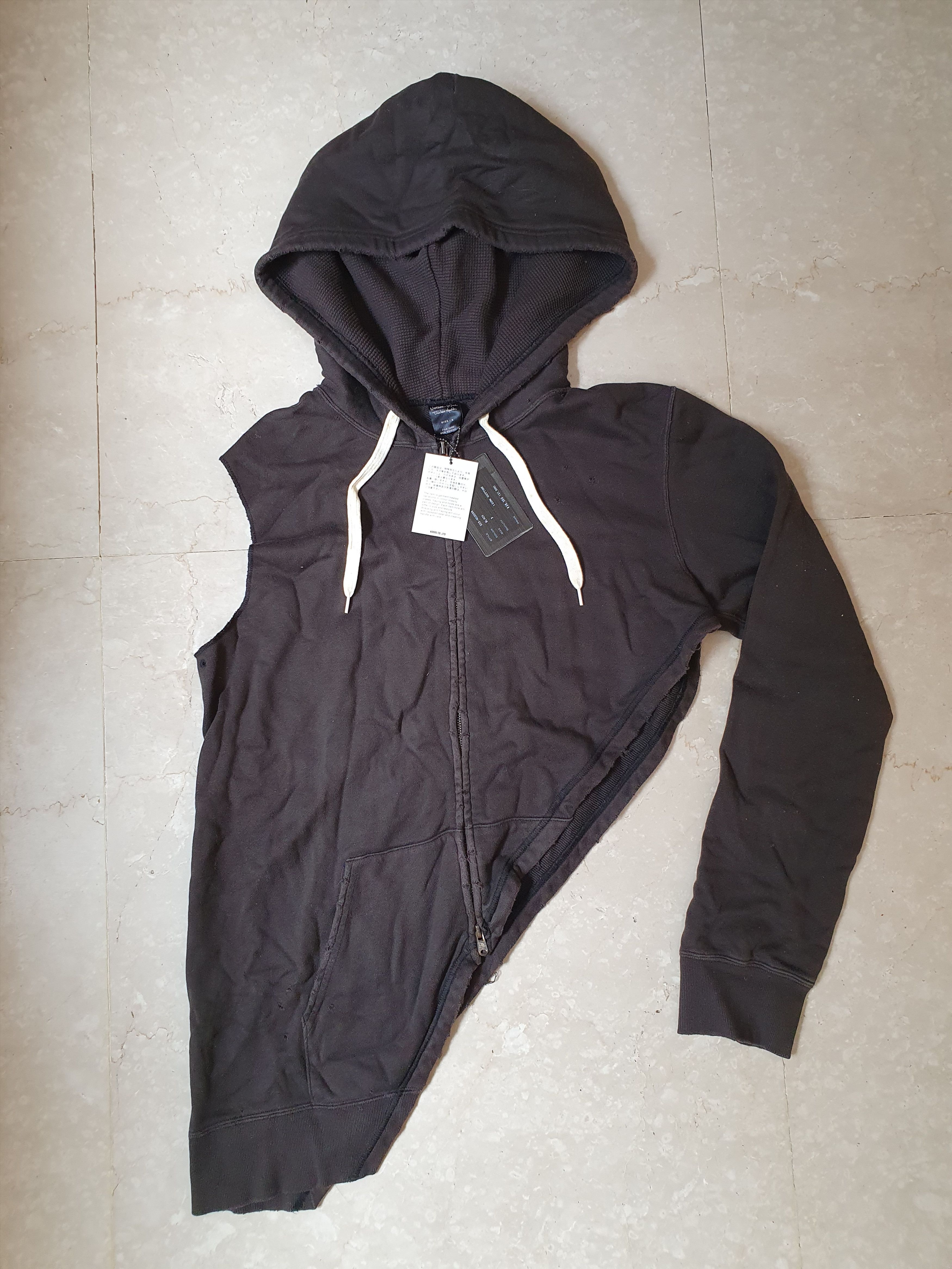 Number (N)ine Number (N)ine ss02 Destroyed Hoodie | Grailed