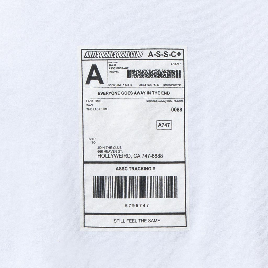 Anti Social Social Club DS ASSC Label Logo Thank God White Hoodie in hand Supreme Size US L / EU 52-54 / 3 - 5 Thumbnail