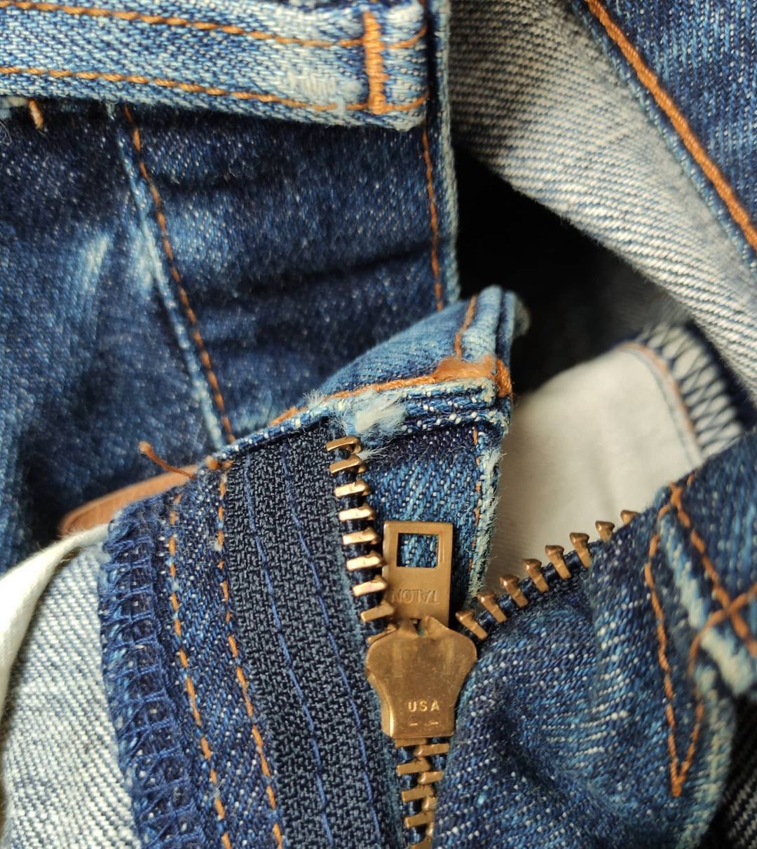 Levi's Levis Lot 502- XX Selvedge Jeans Made In Japan Size US 31 - 8 Thumbnail