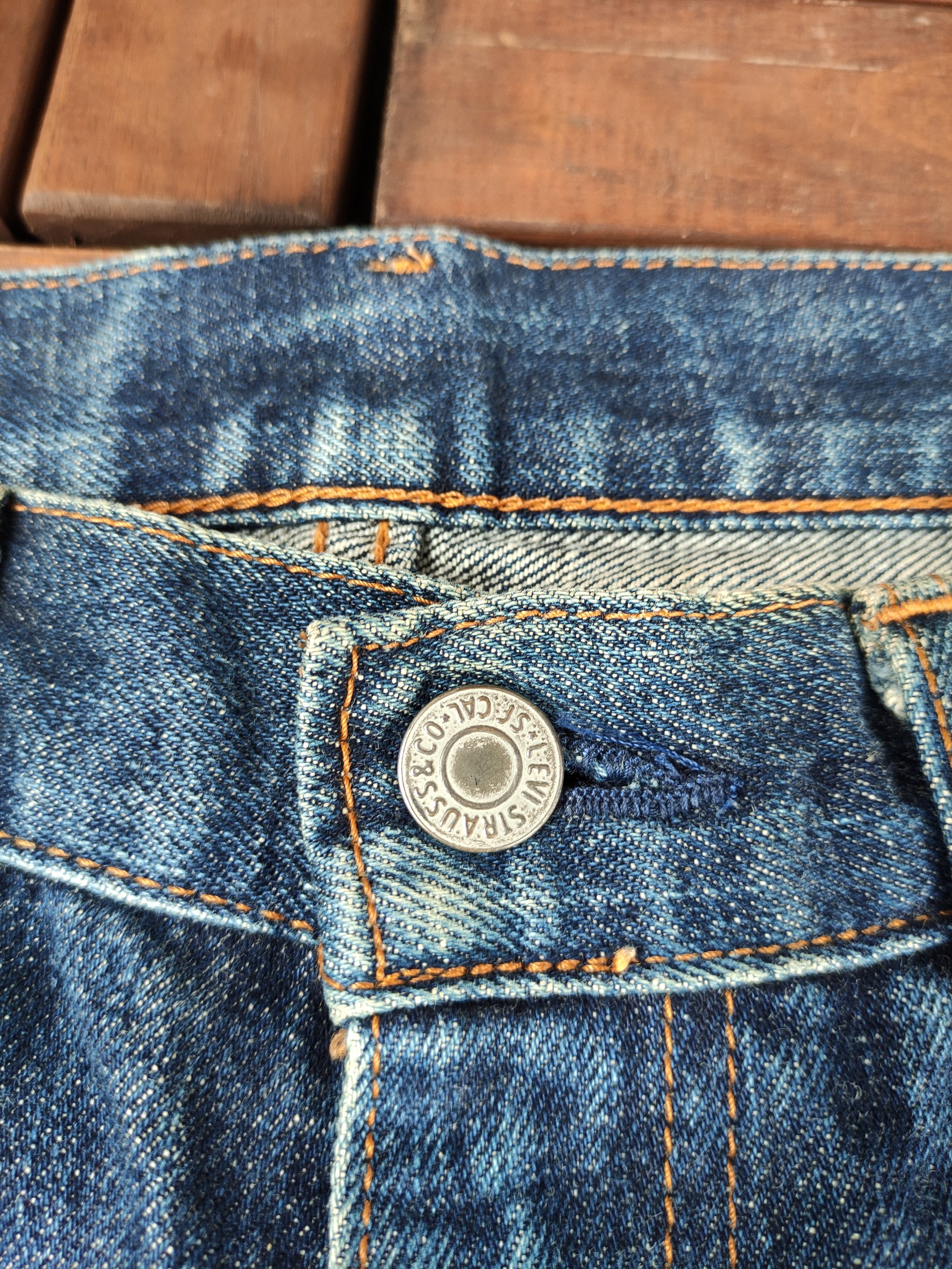 Levi's Levis Lot 502- XX Selvedge Jeans Made In Japan Size US 31 - 13 Thumbnail