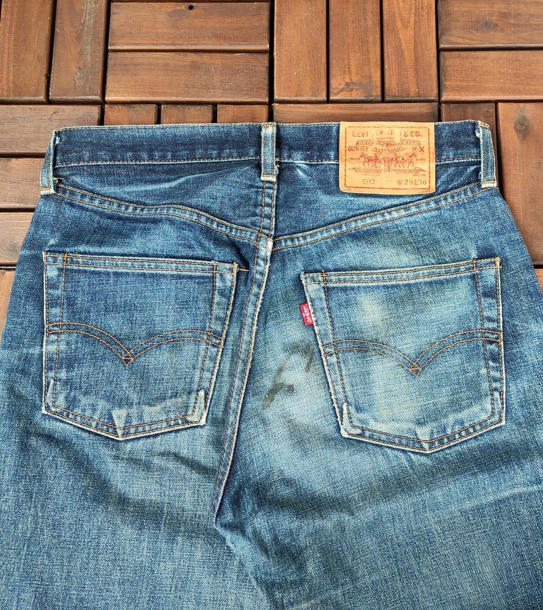 Levi's Levis Lot 502- XX Selvedge Jeans Made In Japan Size US 31 - 5 Thumbnail