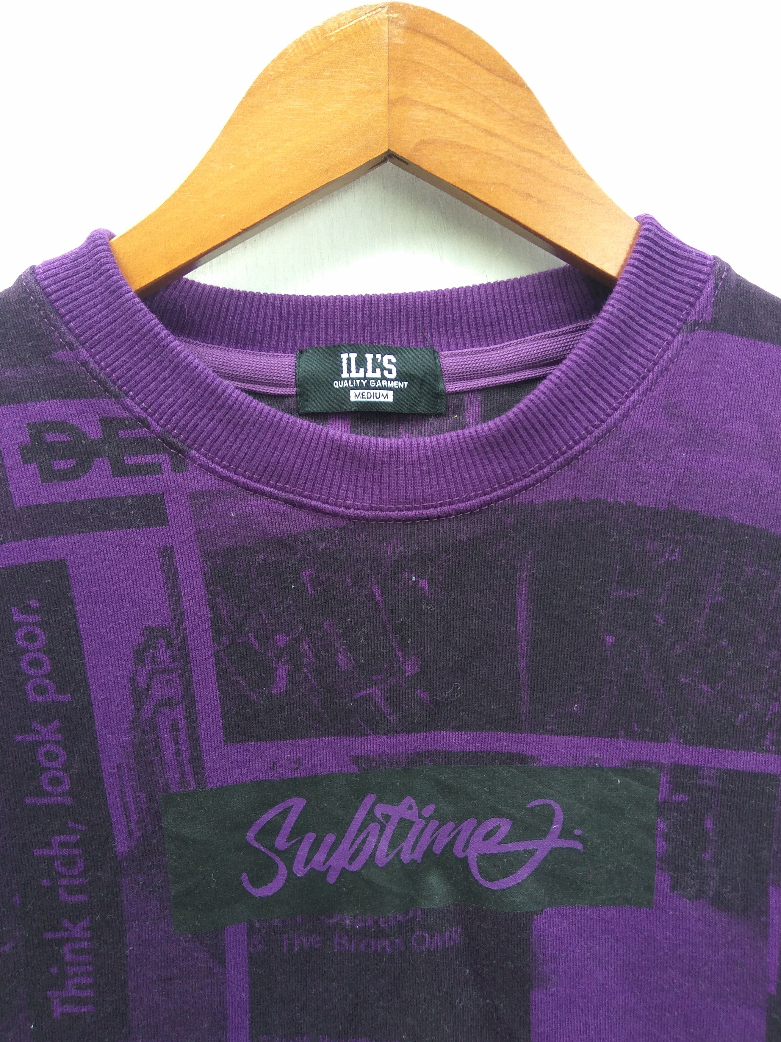 Japanese Brand Ill's sweatshirt full print Hysteric Glamour design Size US M / EU 48-50 / 2 - 4 Thumbnail