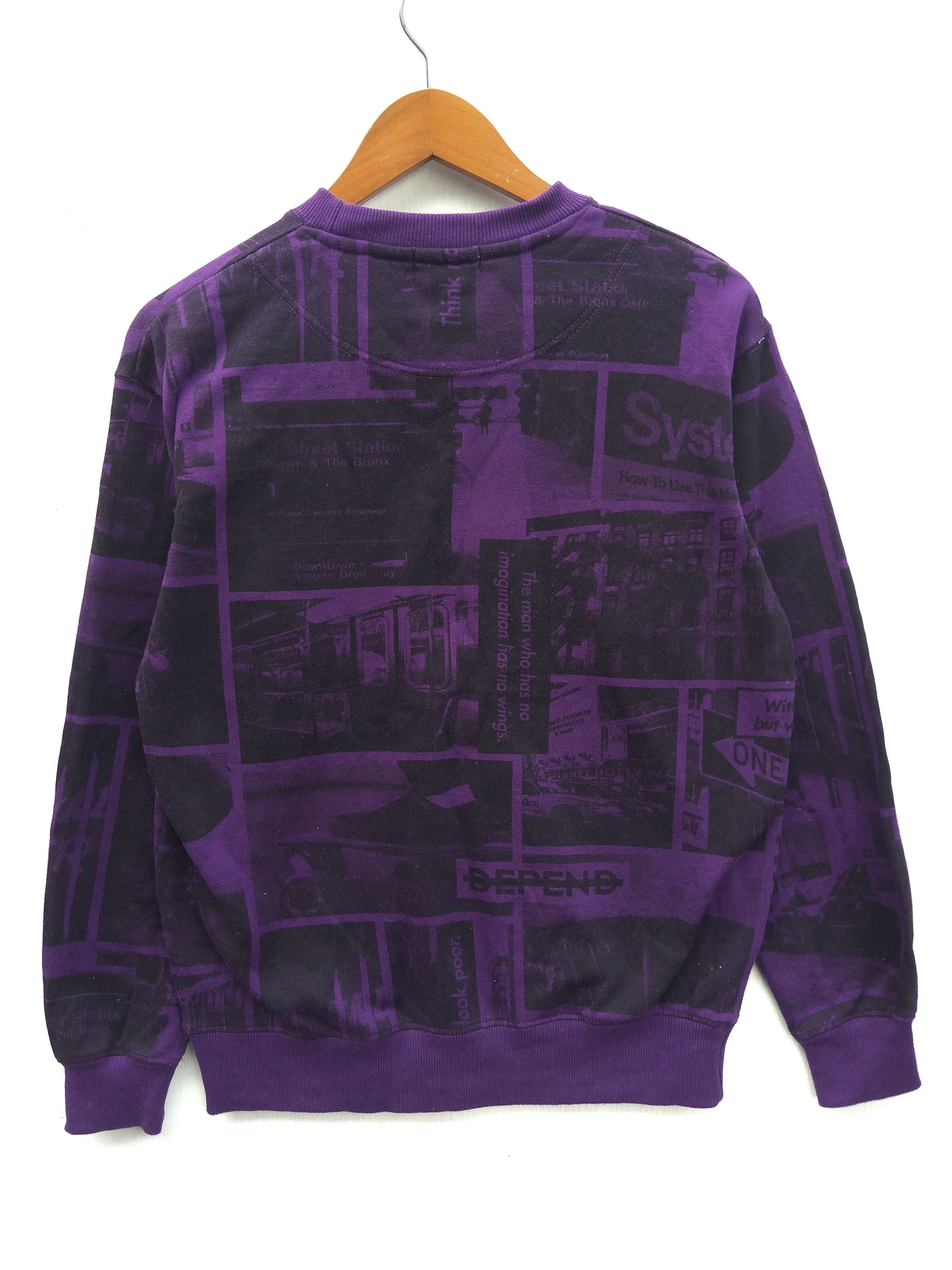 Japanese Brand Ill's sweatshirt full print Hysteric Glamour design Size US M / EU 48-50 / 2 - 3 Thumbnail