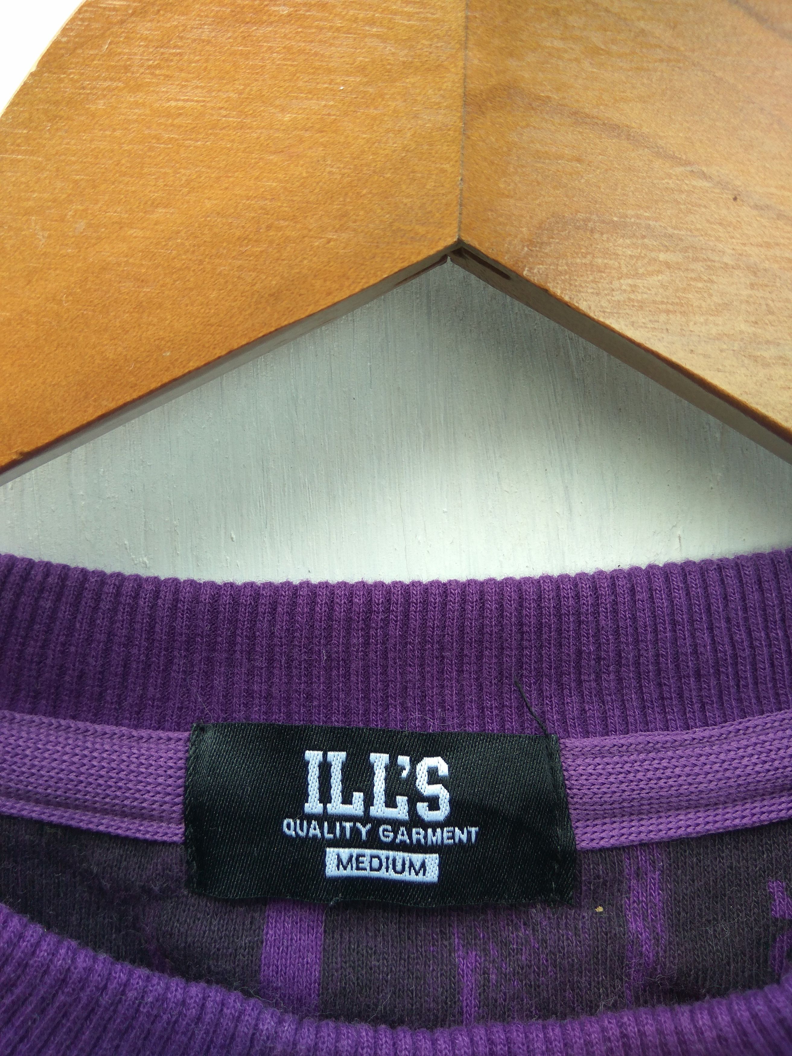 Japanese Brand Ill's sweatshirt full print Hysteric Glamour design Size US M / EU 48-50 / 2 - 5 Thumbnail
