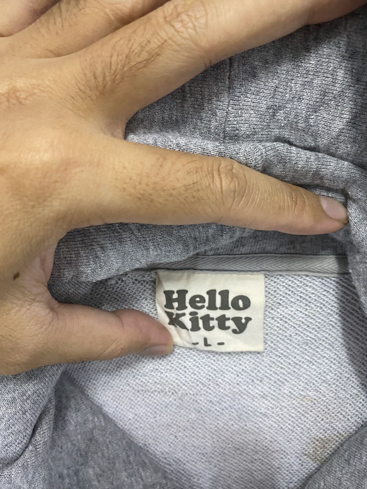 Cartoon Network × Japanese Brand Hello Kitty Big Logo Hoodie Zip Up Size US M / EU 48-50 / 2 - 6 Thumbnail