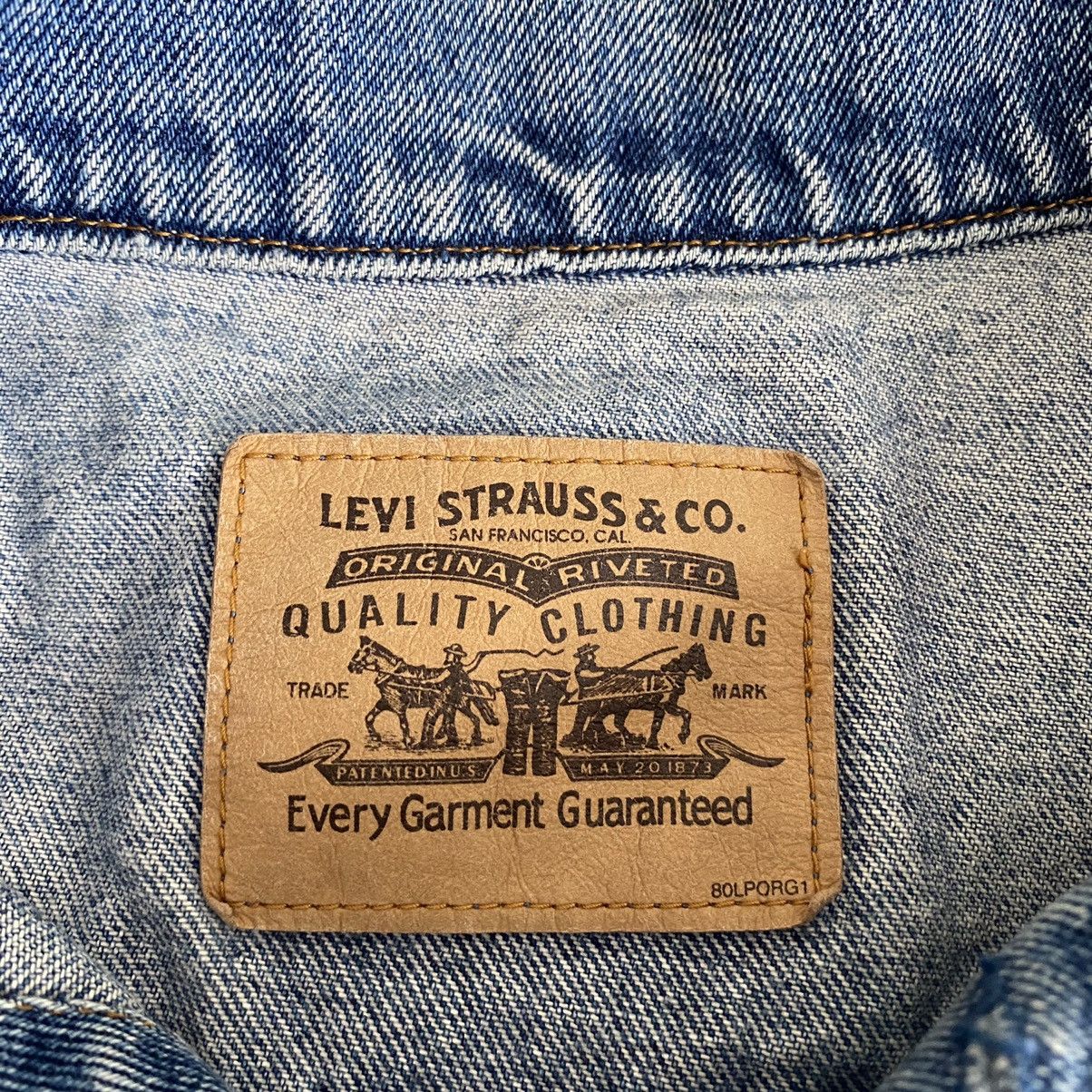 Levi's Vintage Clothing Vintage 80s Levis Orange tab denim jacket perfectly faded Size US M / EU 48-50 / 2 - 3 Thumbnail