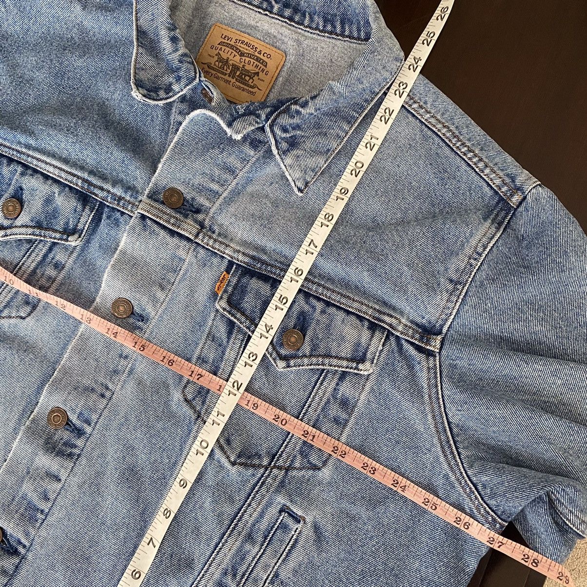 Levi's Vintage Clothing Vintage 80s Levis Orange tab denim jacket perfectly faded Size US M / EU 48-50 / 2 - 4 Thumbnail