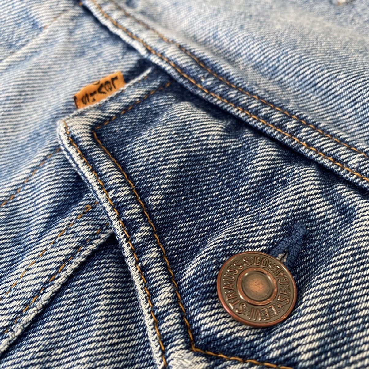 Levi's Vintage Clothing Vintage 80s Levis Orange tab denim jacket perfectly faded Size US M / EU 48-50 / 2 - 5 Thumbnail